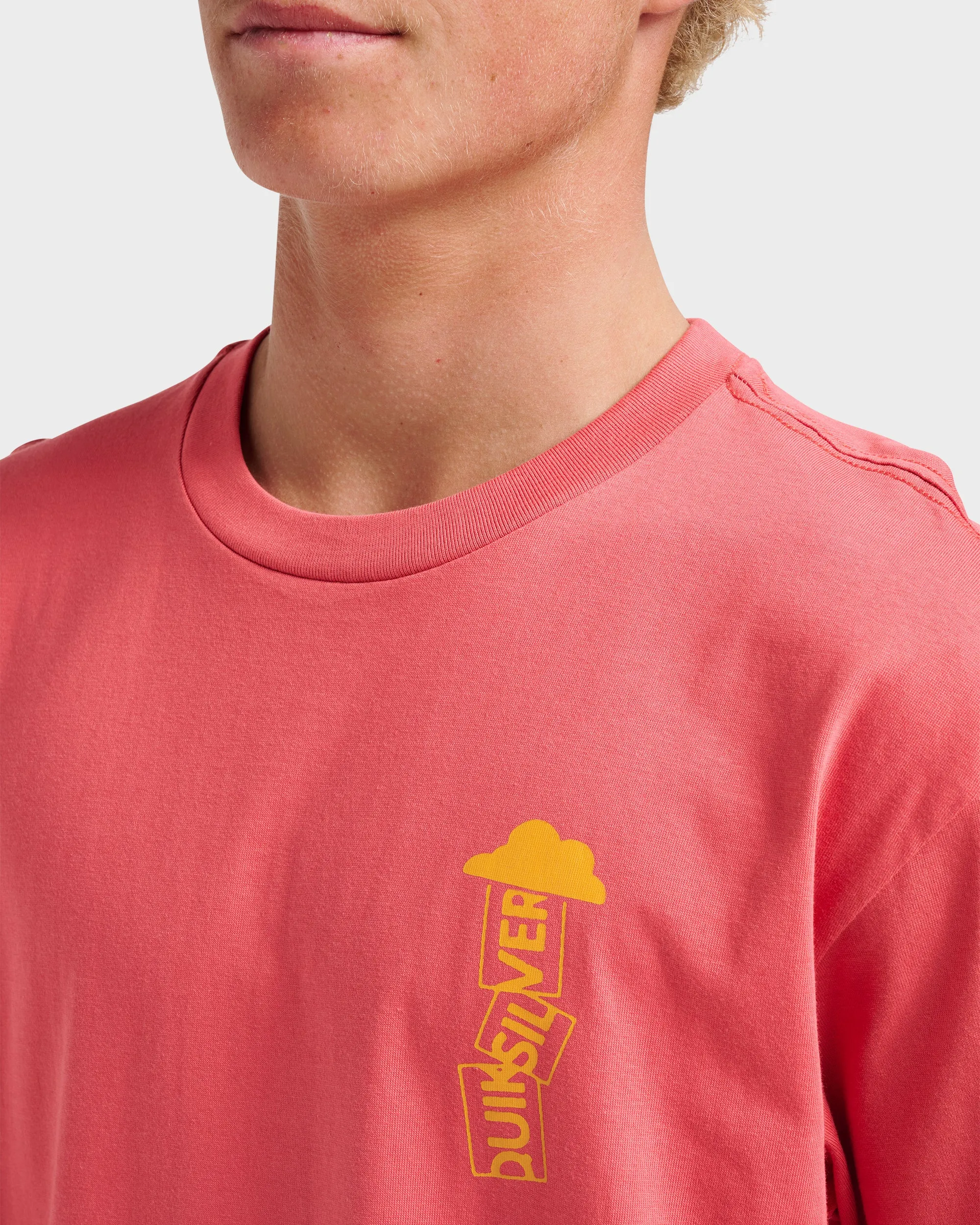 All Welcome Classic T-shirt - Mineral Red sold by Quiksilver product image thumbnail 4