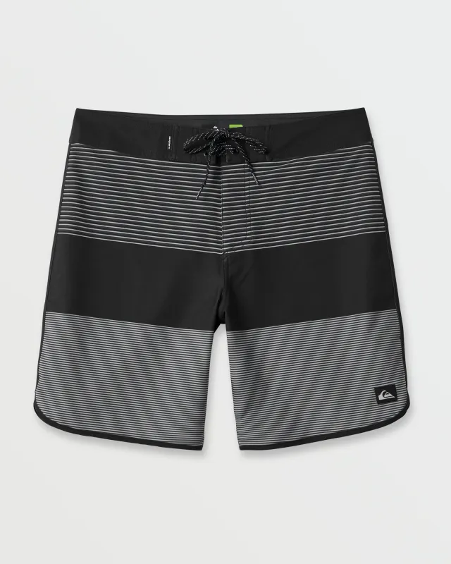 Surfsilk Tijuana 19" Boardshorts - Black sold by Quiksilver