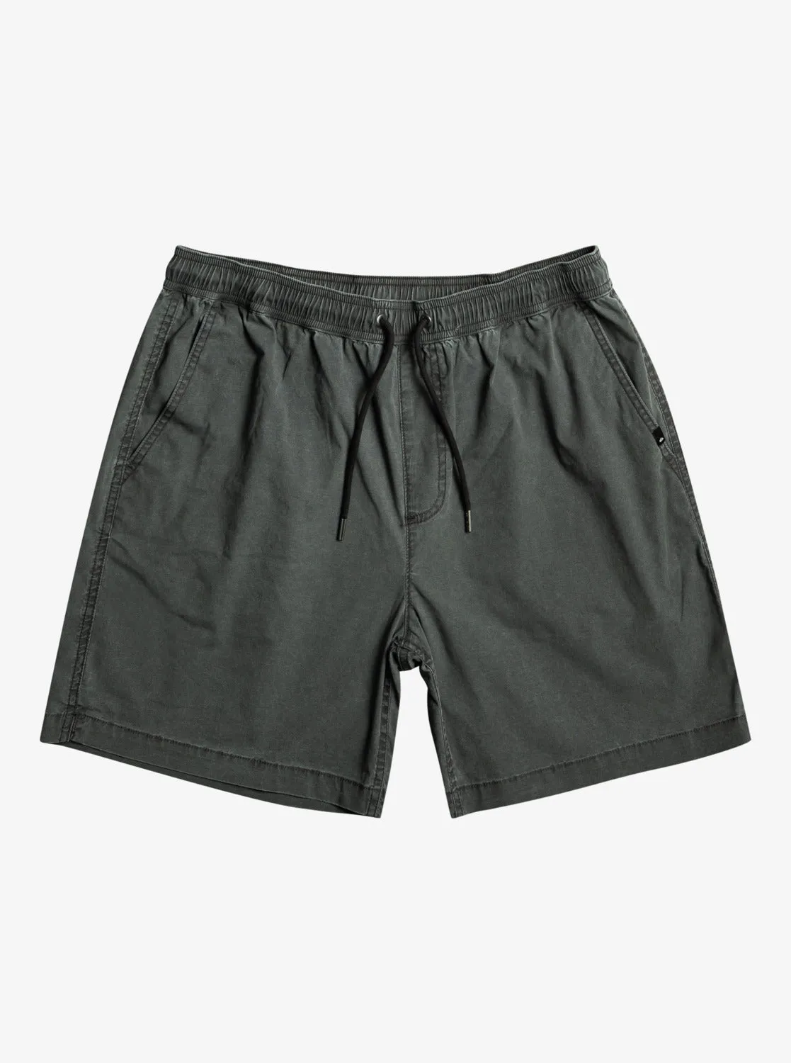 Taxer Elastic Waist Shorts - Black sold by Quiksilver