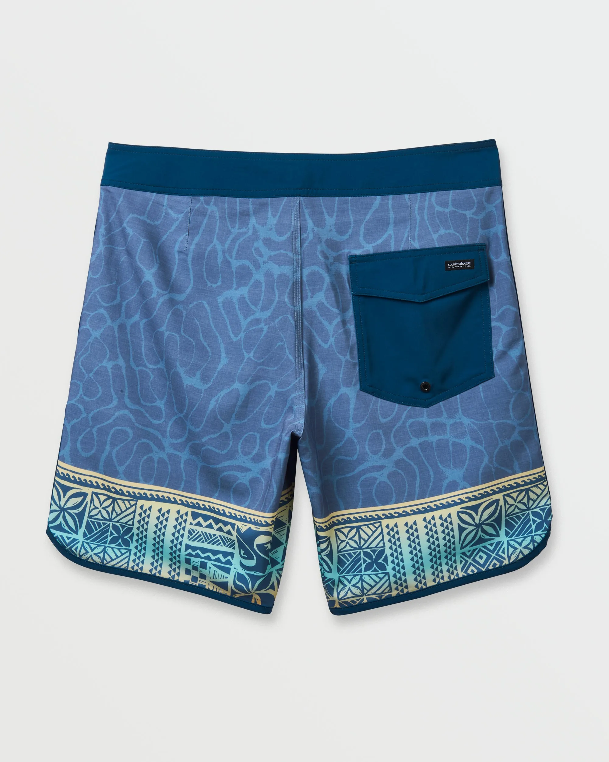 Surfsilk Hi Tribal Scallop 19" Boardshorts - China Blue sold by Quiksilver product image thumbnail 2