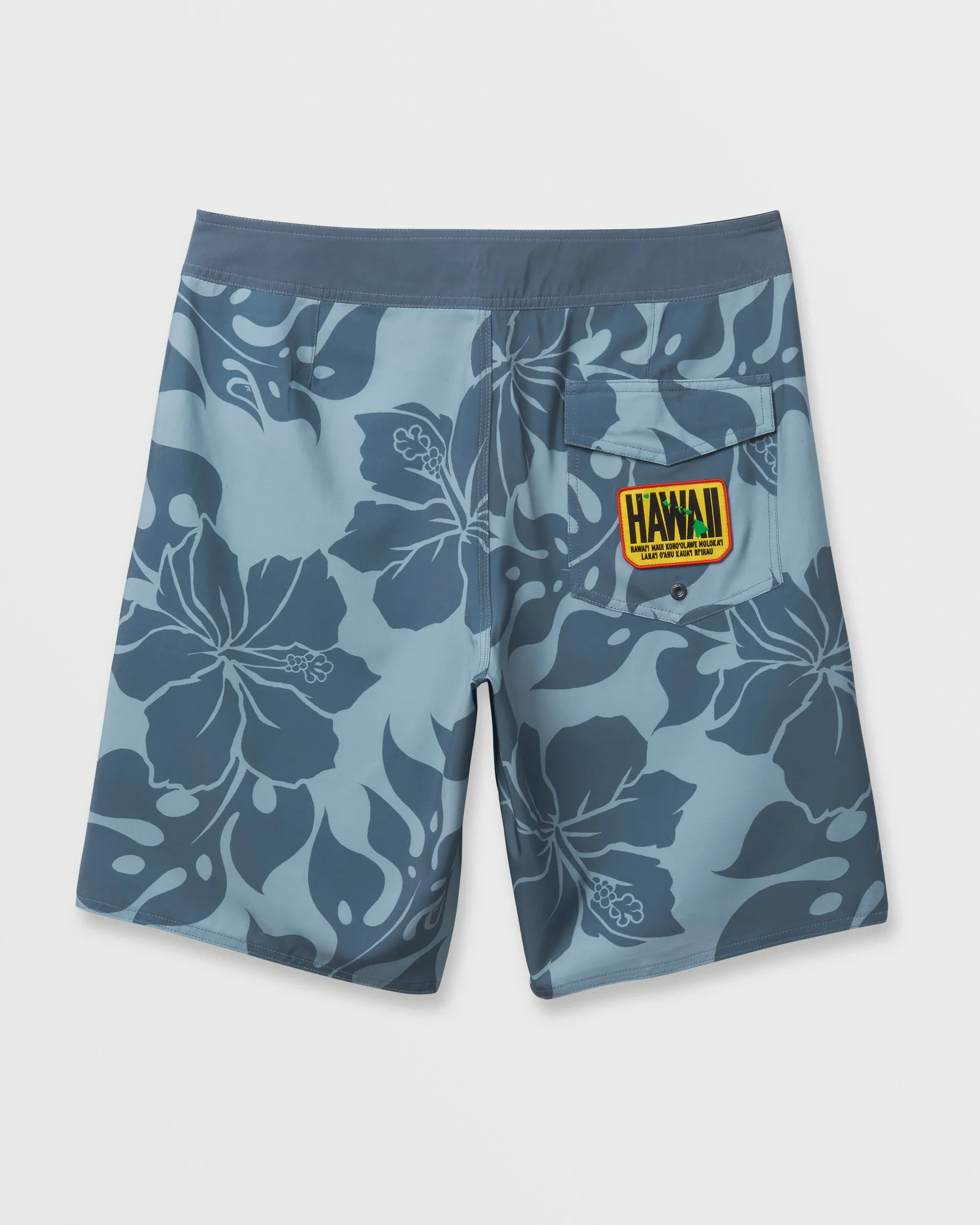 Surfsilk Hi Biscus Straight 20" Boardshorts - China Blue sold by Quiksilver product image thumbnail 5