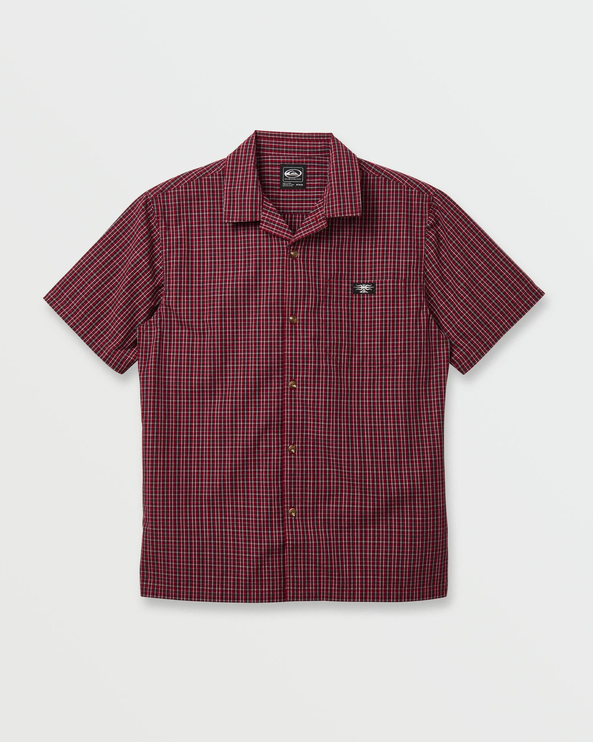 Liquid Metal Short Sleeve Shirt - Biking Red sold by Quiksilver product image thumbnail 5