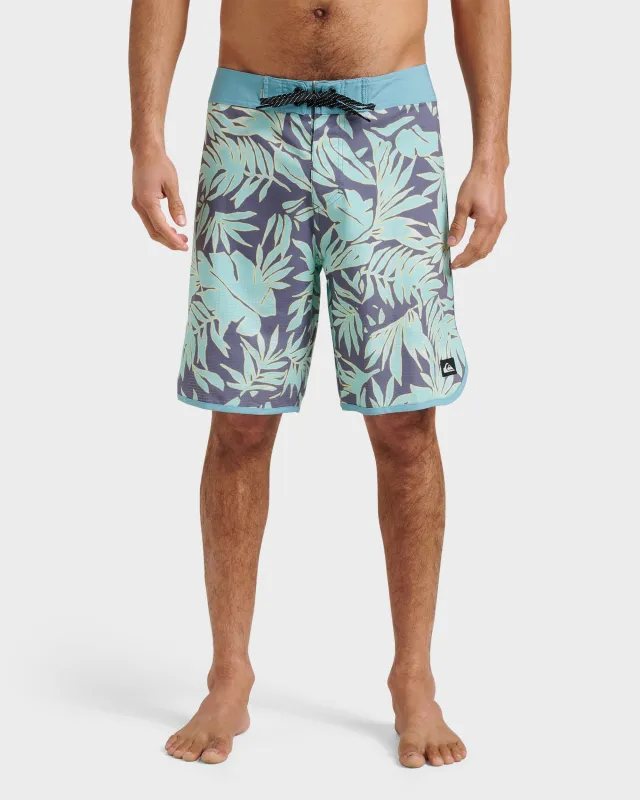 Highline Scallop 19" Boardshorts - Aqua Sky sold by Quiksilver