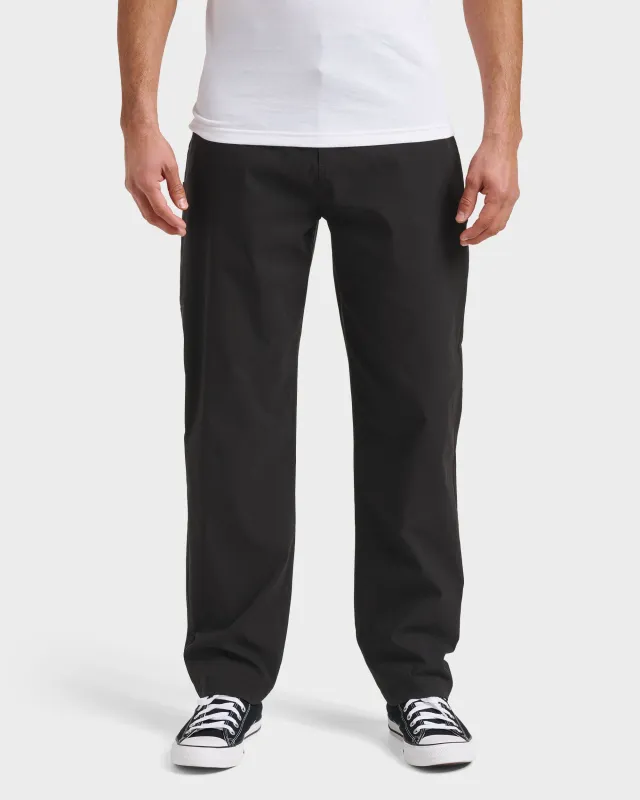 Fairway Trouser Pants - Phantom sold by Quiksilver