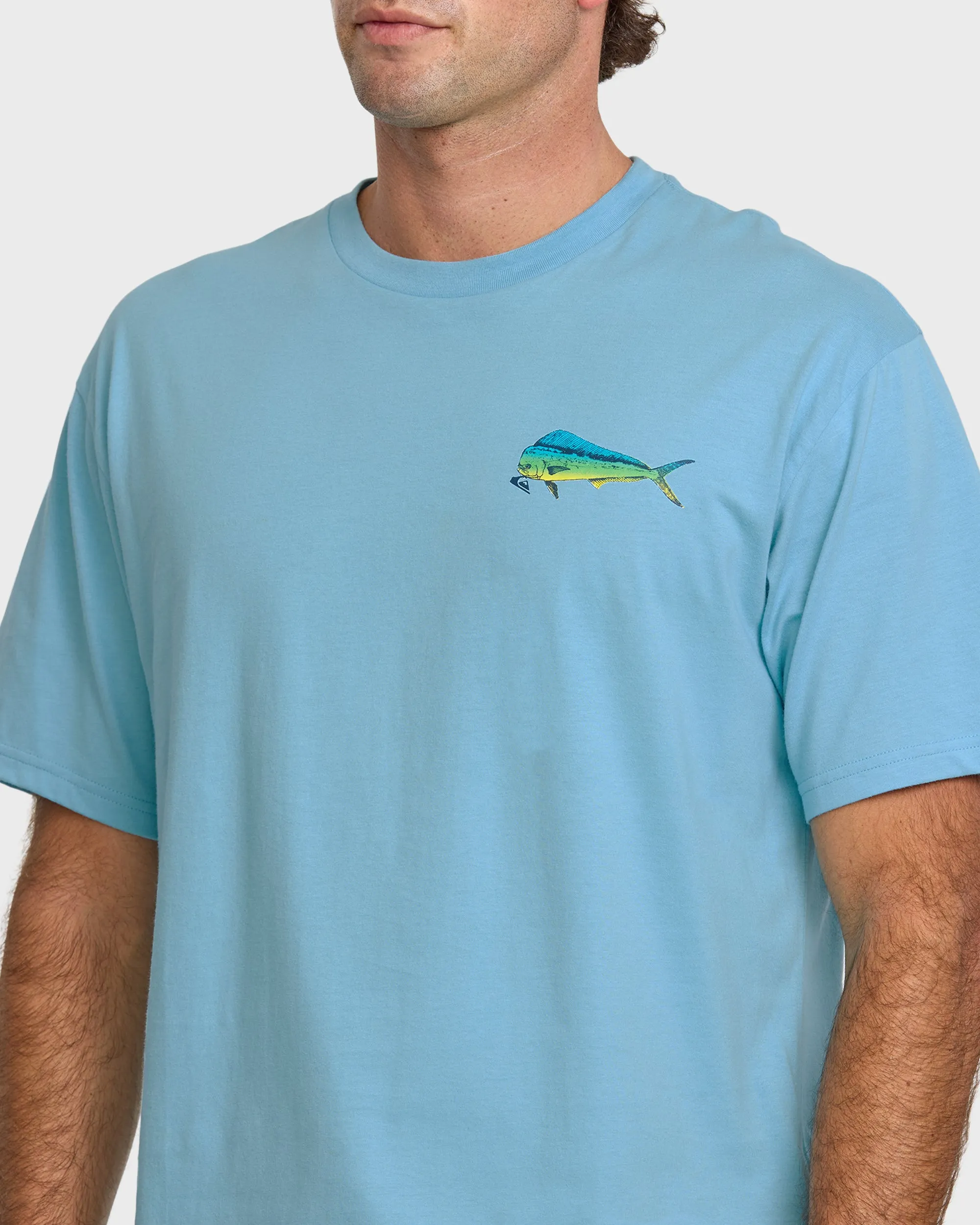 Waterman Quik Hook Classic T-shirt - Cali Blue sold by Quiksilver product image thumbnail 5