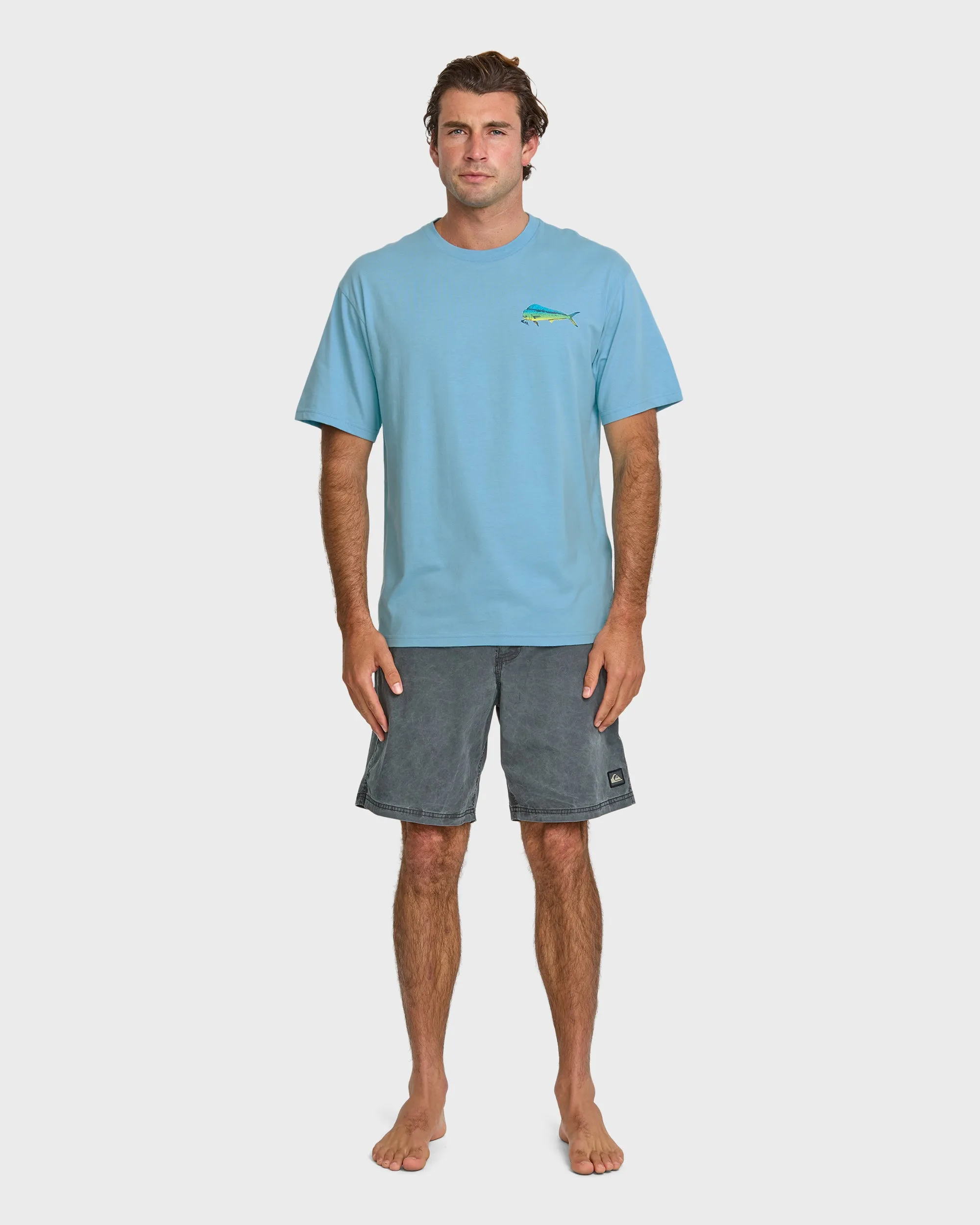 Waterman Quik Hook Classic T-shirt - Cali Blue sold by Quiksilver product image thumbnail 3