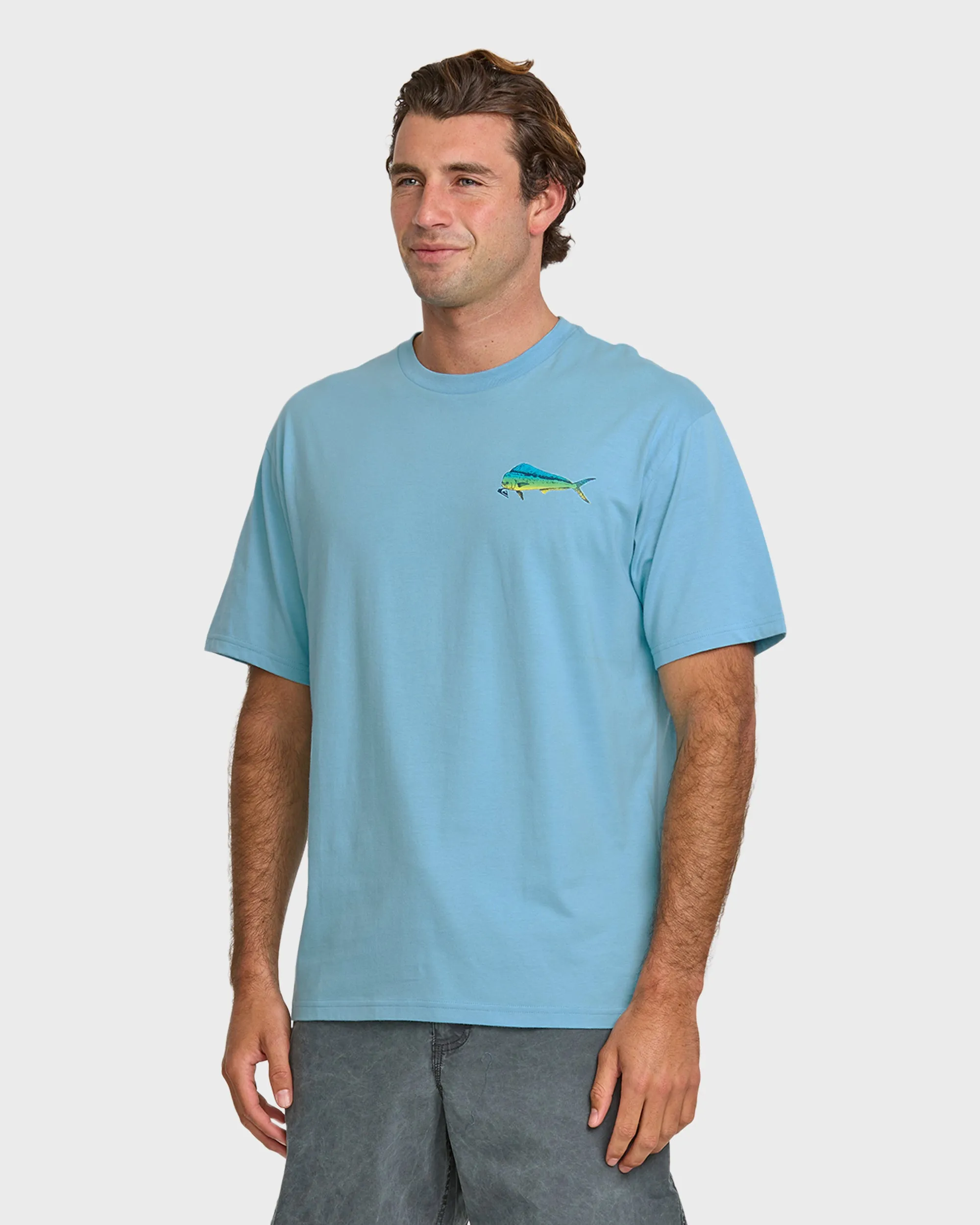 Waterman Quik Hook Classic T-shirt - Cali Blue sold by Quiksilver product image thumbnail 4
