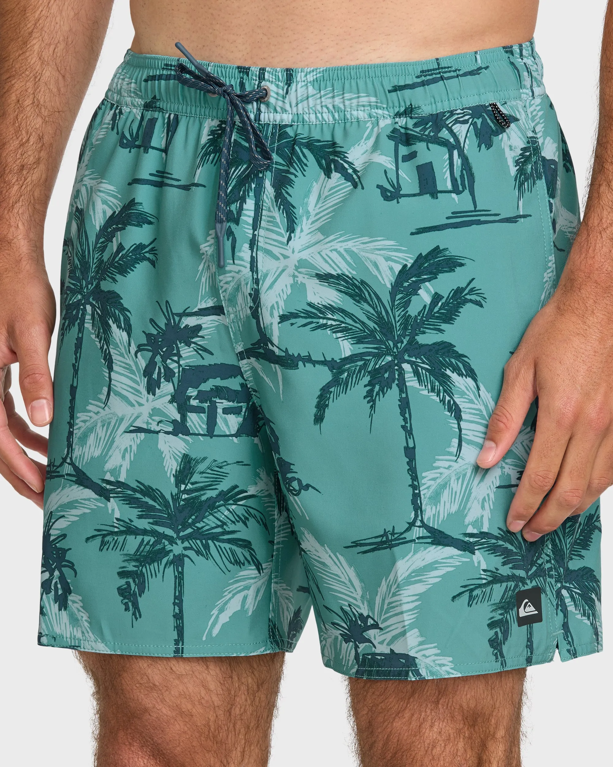Waterman Off The Grid 17" Swim Trunks - Aqua sold by Quiksilver product image thumbnail 5