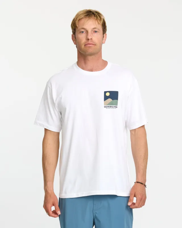 Waterman Four Elements Classic T-shirt - White sold by Quiksilver