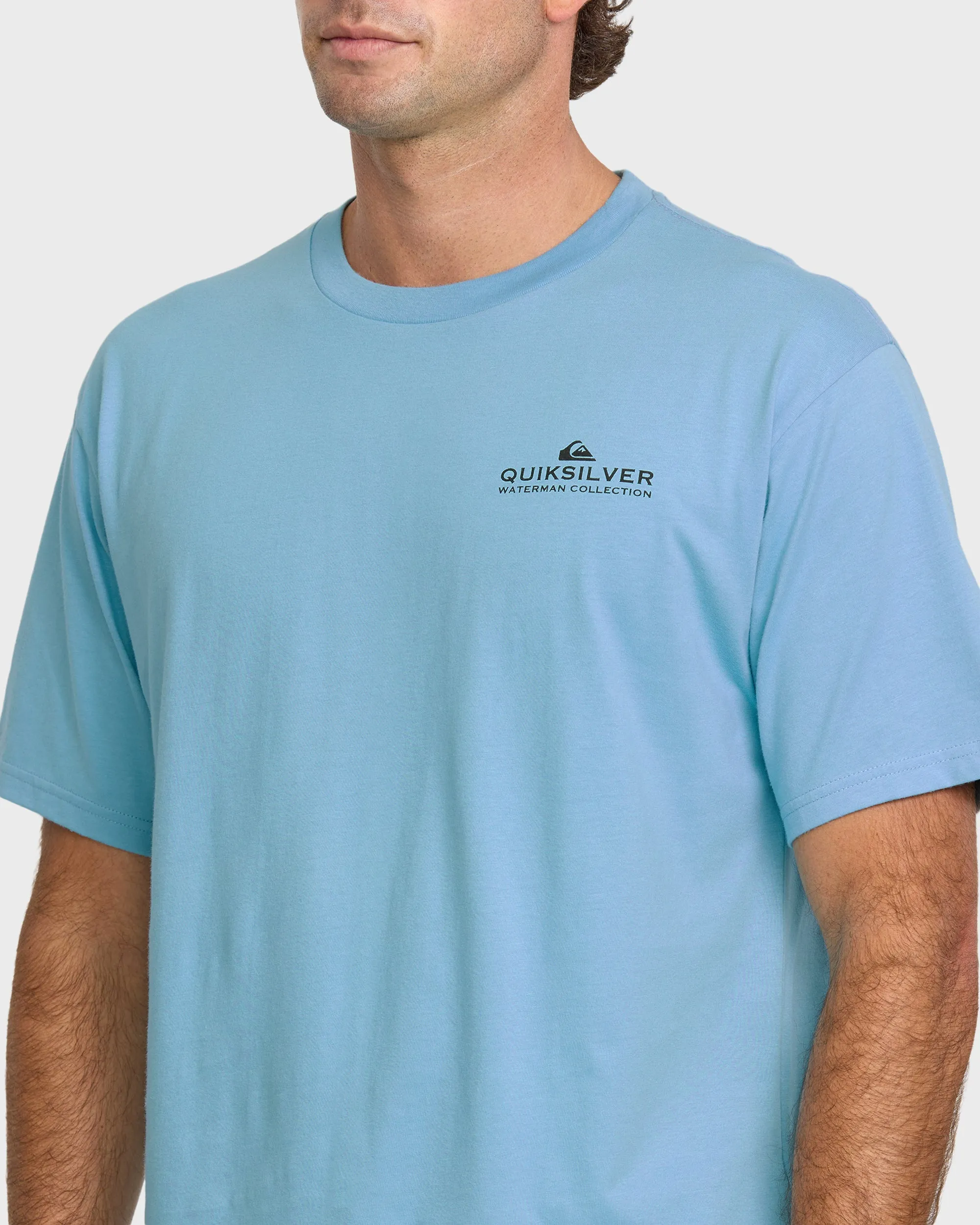 Waterman Fishing Trip Classic T-shirt - Cali Blue sold by Quiksilver product image thumbnail 5