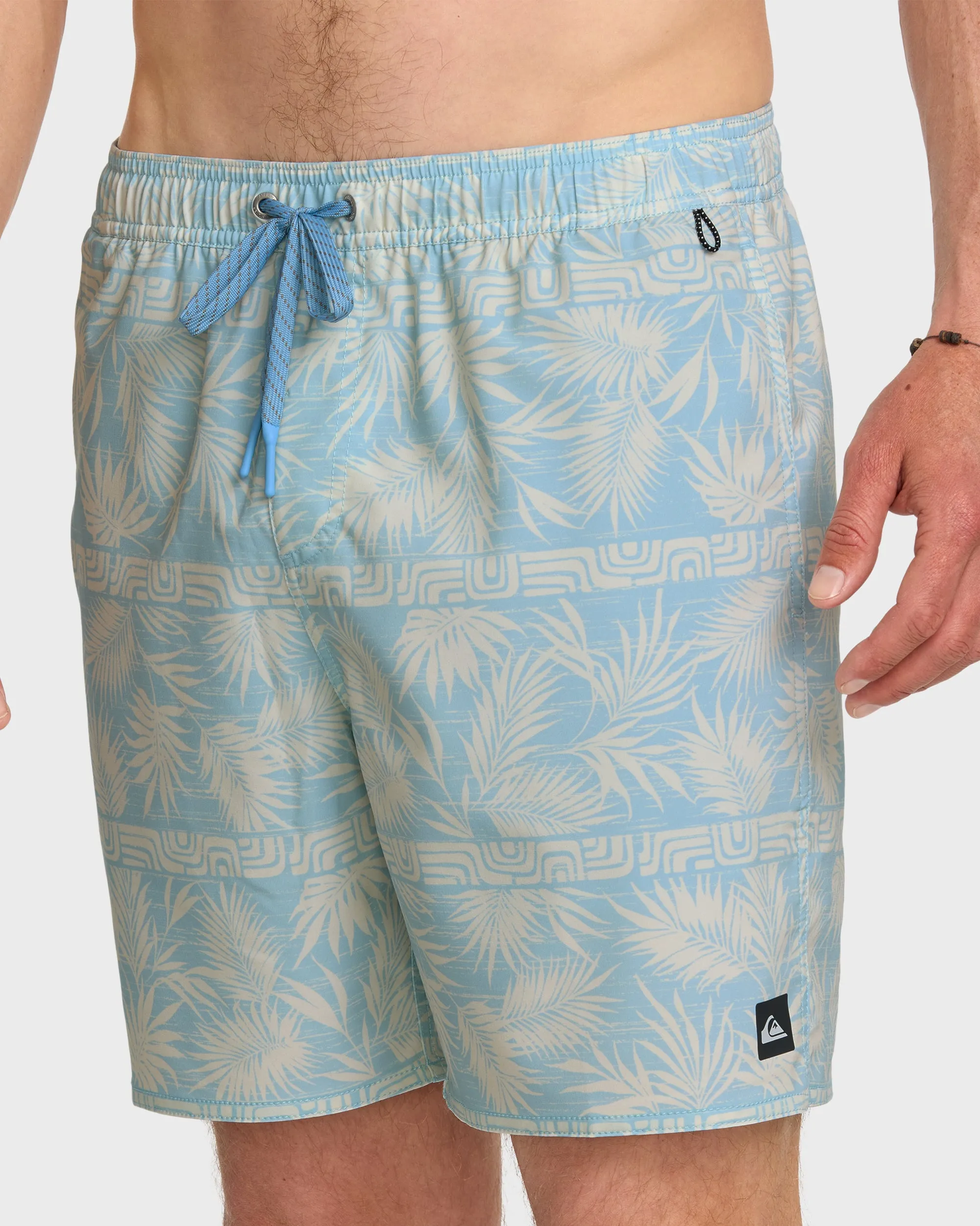 Waterman Fern Garden 17" Swim Trunks - Beach Blue sold by Quiksilver product image thumbnail 5