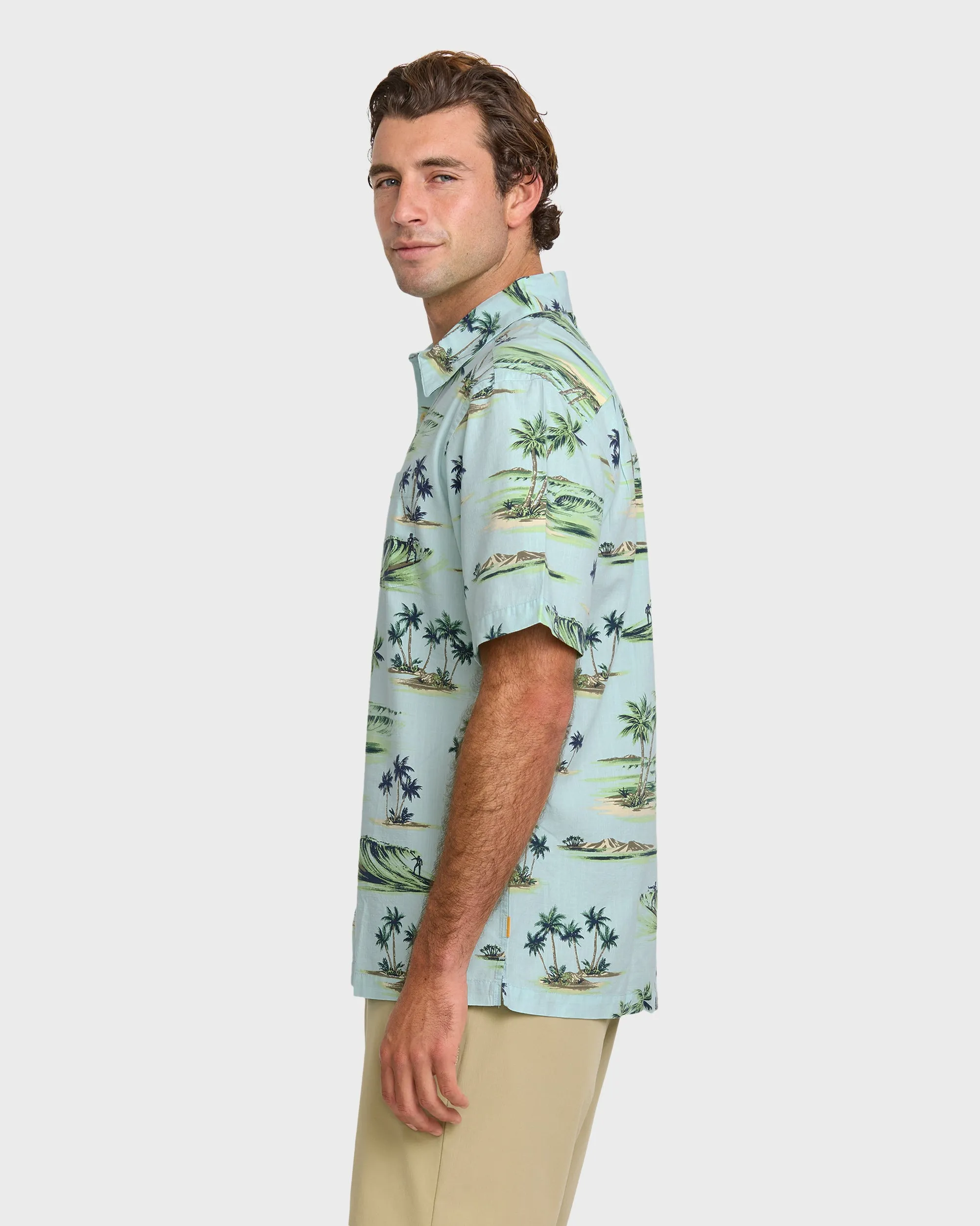 Waterman Day Dreamin' Shirt - Cool Blue sold by Quiksilver product image thumbnail 4
