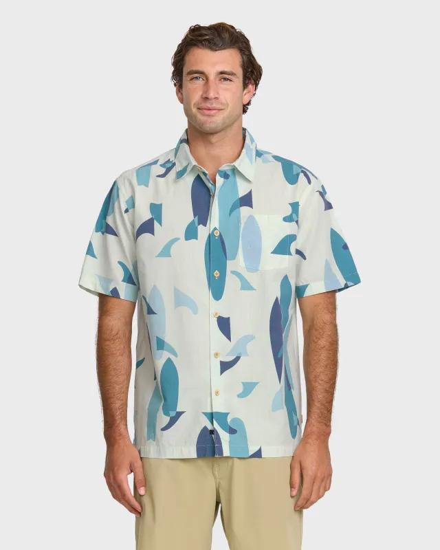Waterman Boardo Shirt - Sea Blue sold by Quiksilver