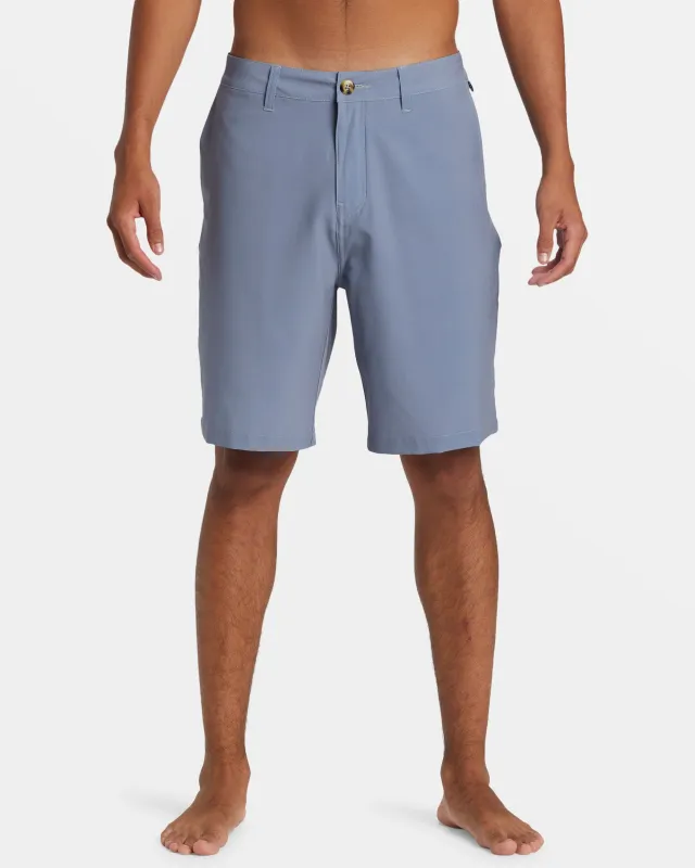 Union Amphibian 20" Hybrid Shorts - Flint Stone sold by Quiksilver