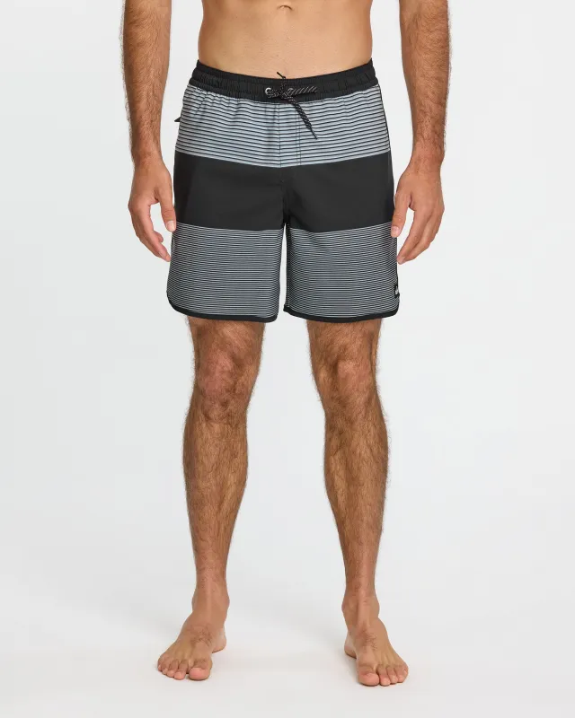 Surfsilk Tijuana 17" Nb Swim Trunks - Black sold by Quiksilver