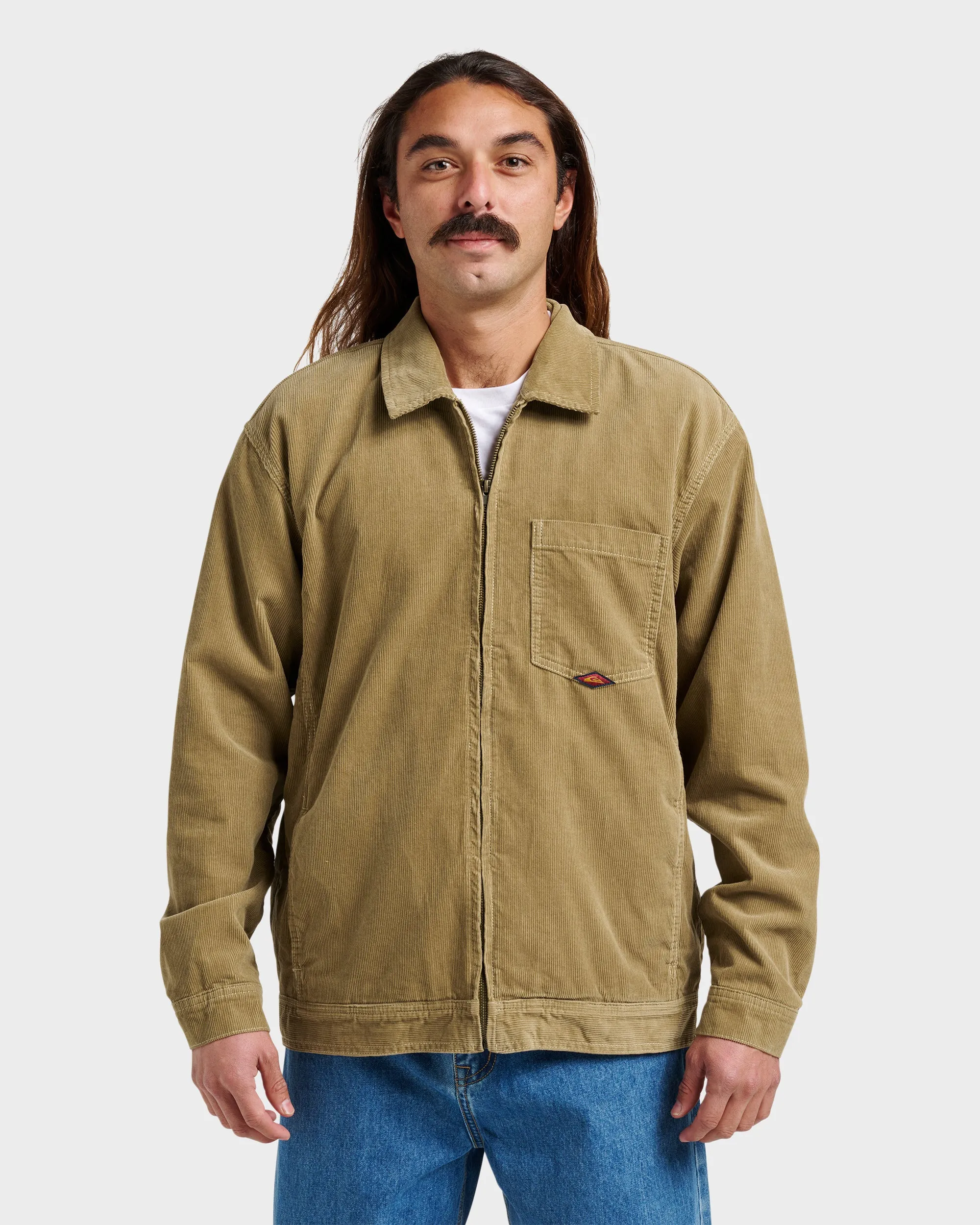 Surf Harrington Cord Jacket - Twill sold by Quiksilver