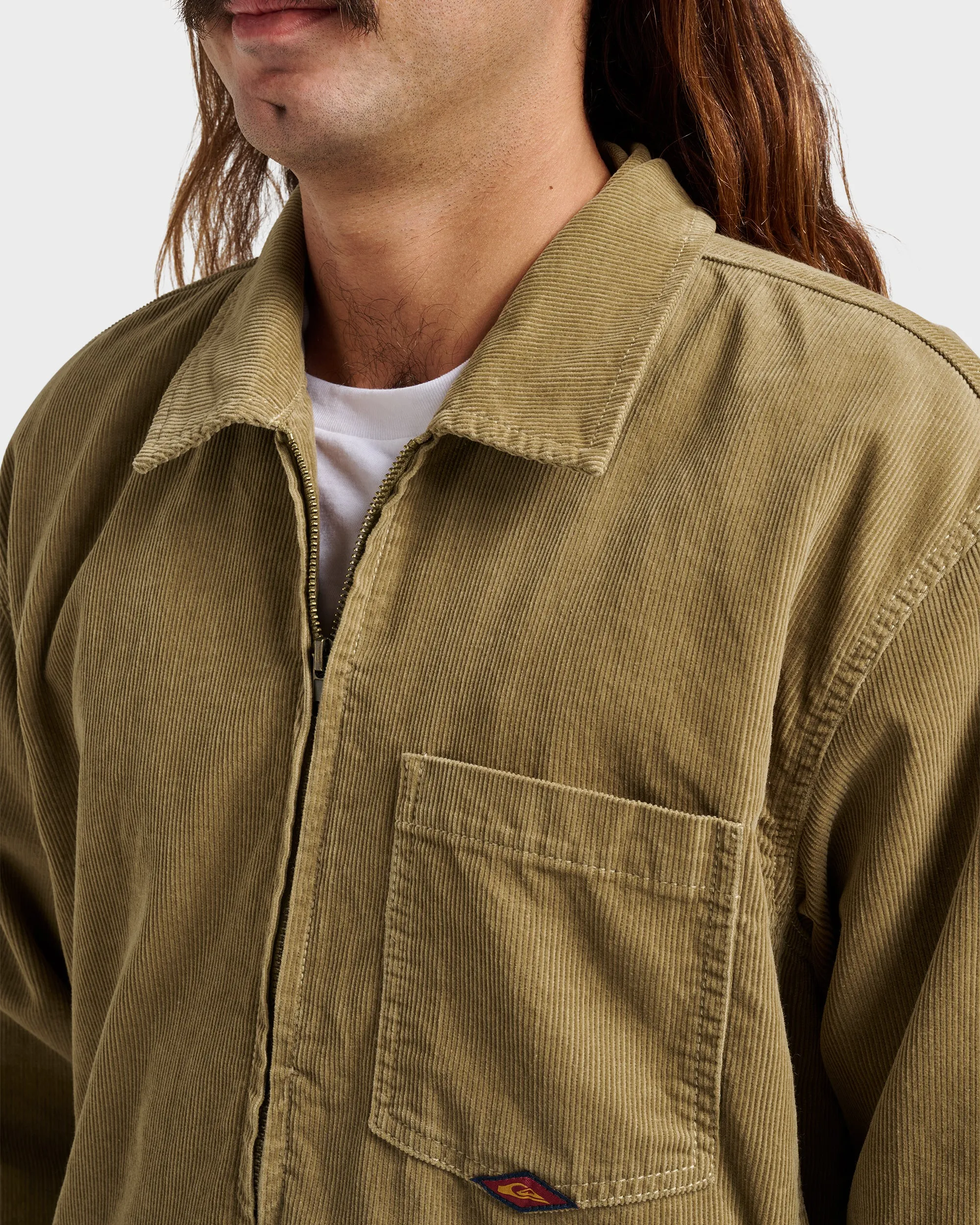 Surf Harrington Cord Jacket - Twill sold by Quiksilver product image thumbnail 4
