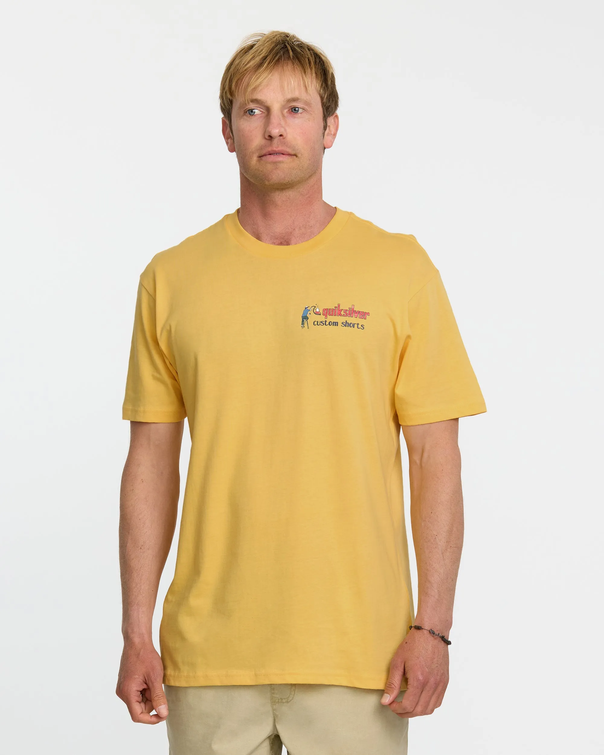 Sign Painter Classic T-shirt - Golden Haze sold by Quiksilver