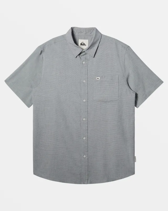 Shoreline Classic Short Sleeve Shirt - White Marble Heather sold by Quiksilver