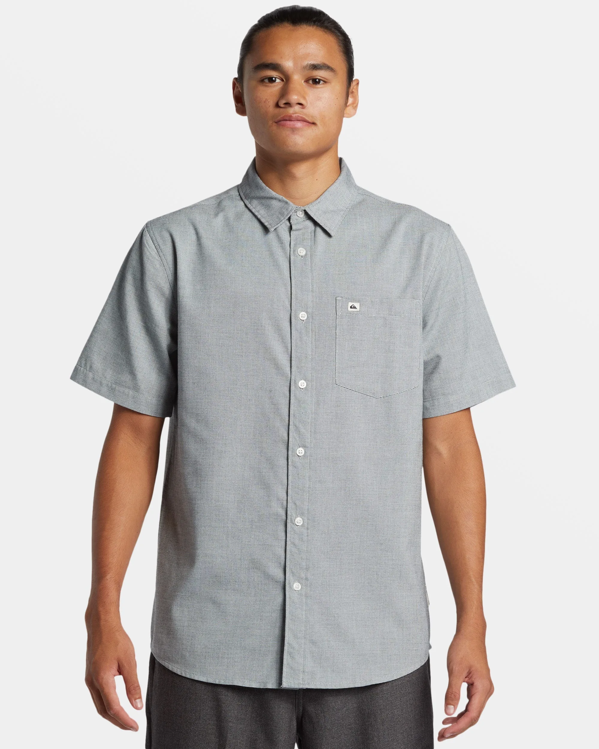 Shoreline Classic Short Sleeve Shirt - White Marble Heather sold by Quiksilver product image thumbnail 2