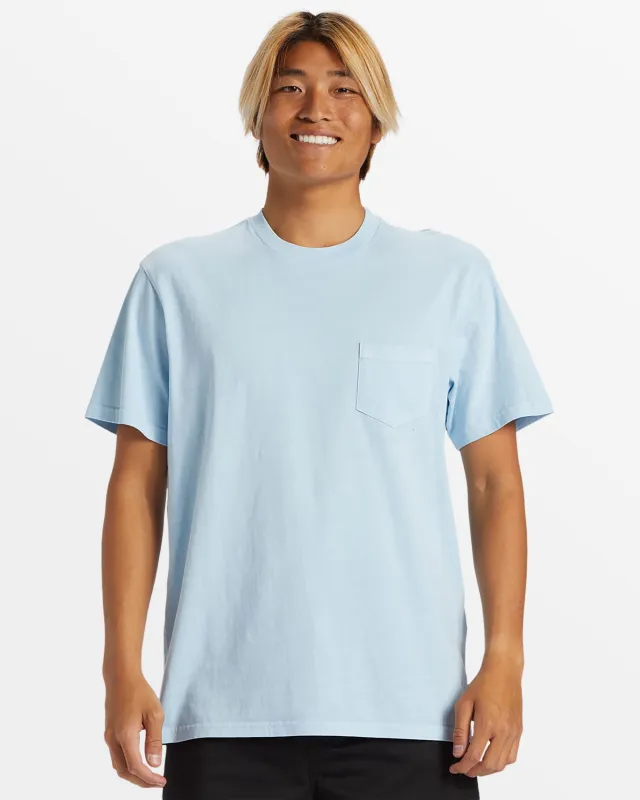 Salt Water Pocket Tee T-Shirt - Airy Blue sold by Quiksilver