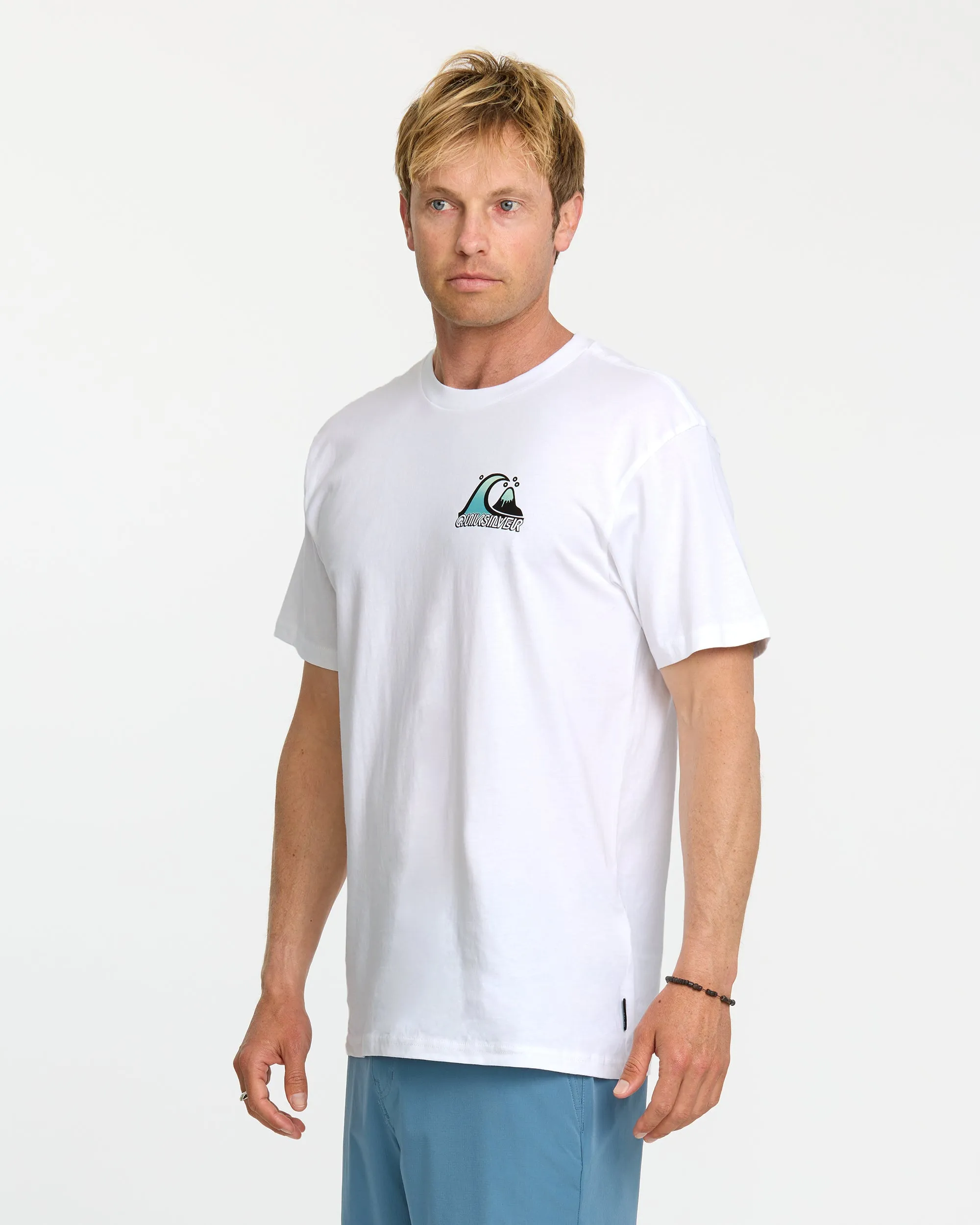 Bubble Fade T-Shirt - White sold by Quiksilver product image thumbnail 4