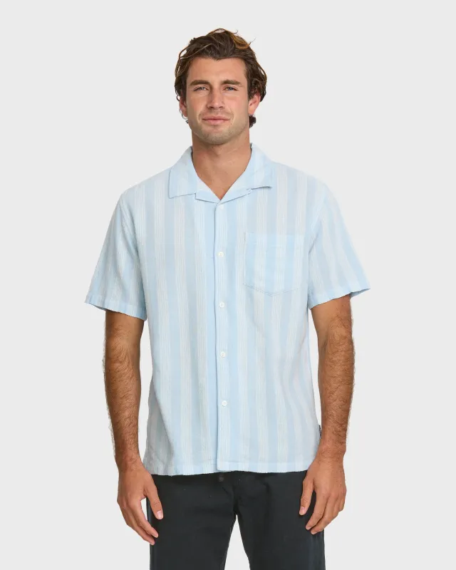 Nightfall Island Short Sleeve Shirt - Skyway sold by Quiksilver