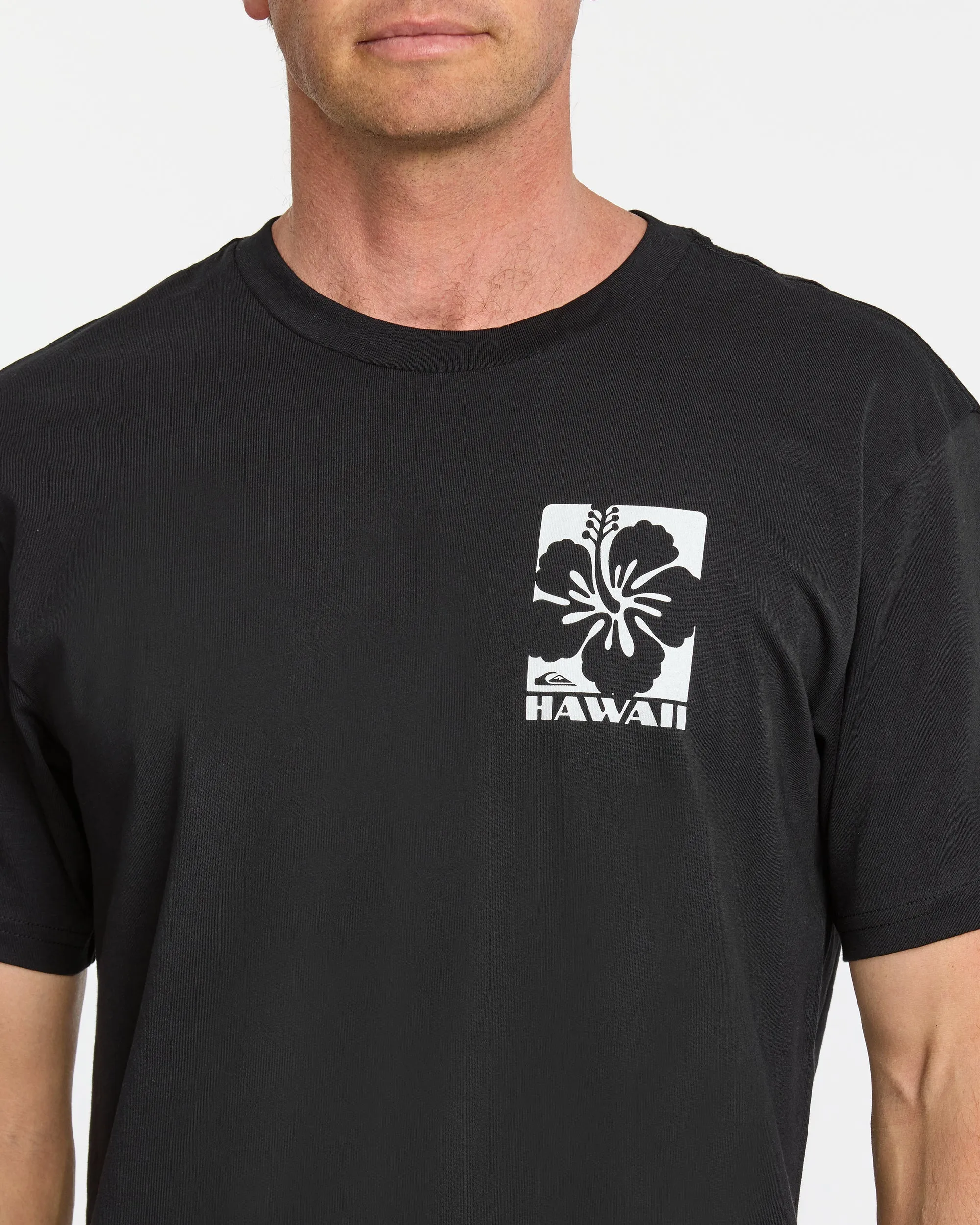 Hi Hibiscus Classic T-shirt - Black sold by Quiksilver product image thumbnail 5