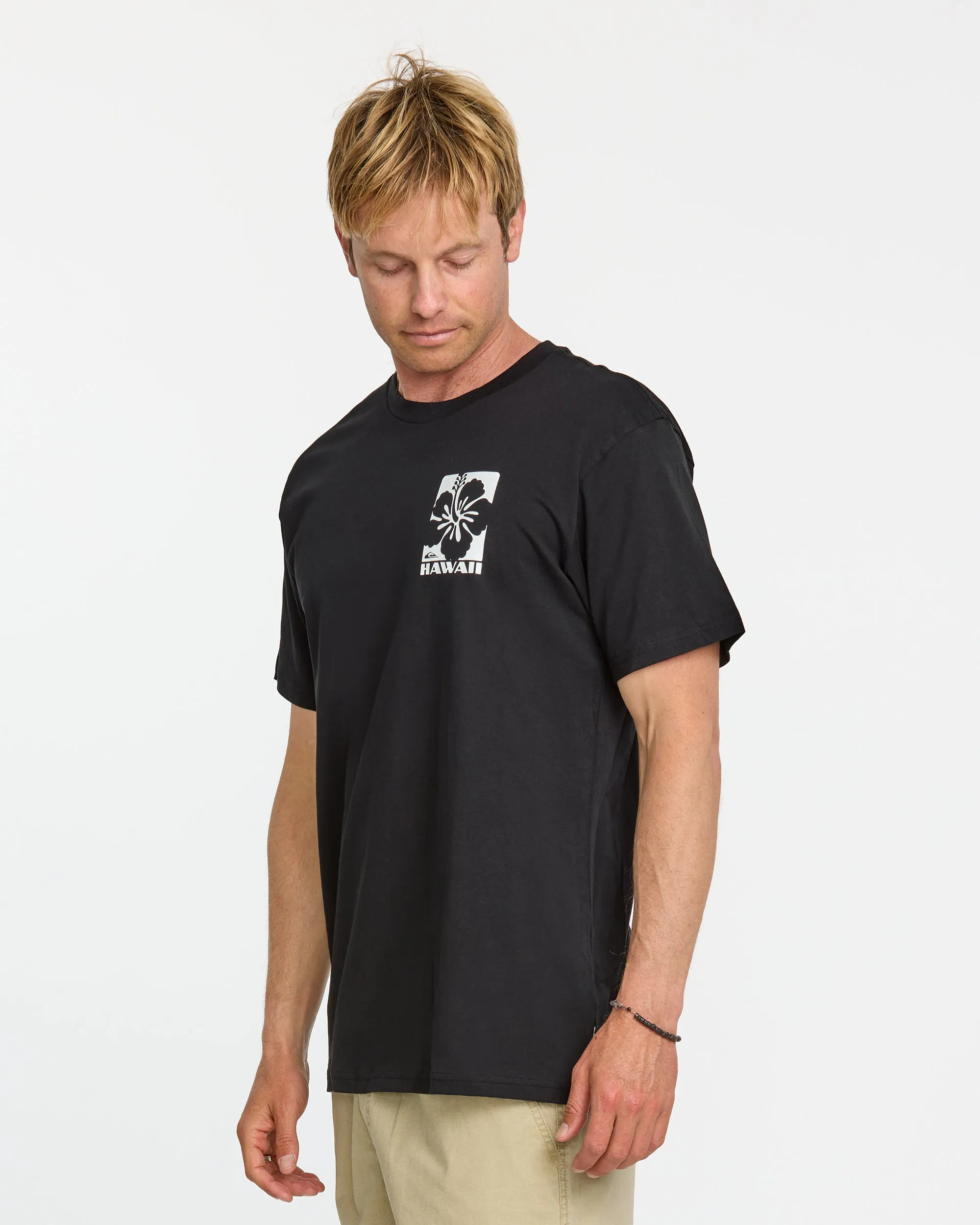 Hi Hibiscus Classic T-shirt - Black sold by Quiksilver product image thumbnail 4