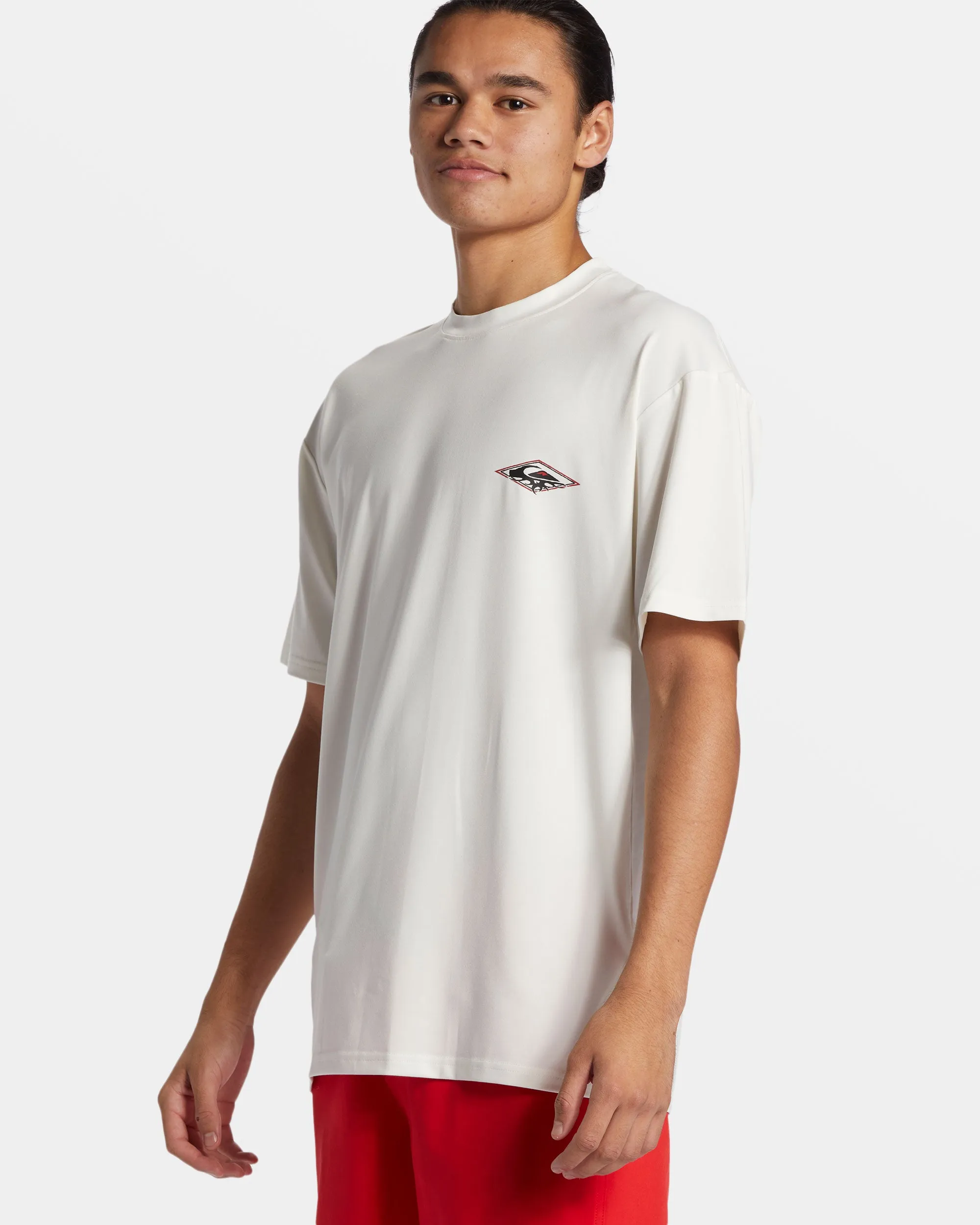 Everyday Short Sleeve Surf Tee - Snow White sold by Quiksilver product image thumbnail 4