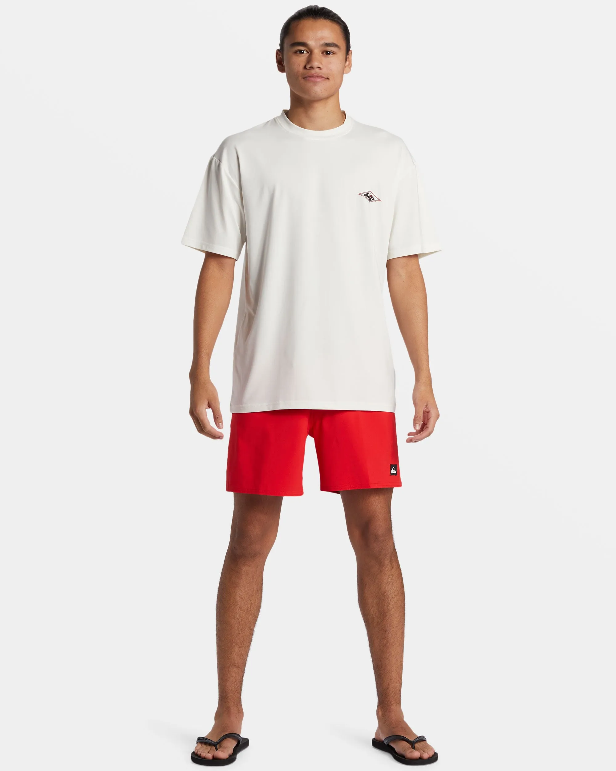 Everyday Short Sleeve Surf Tee - Snow White sold by Quiksilver product image thumbnail 3