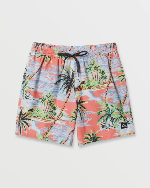 Everyday Mix 17" Swim Trunks - Salsa sold by Quiksilver