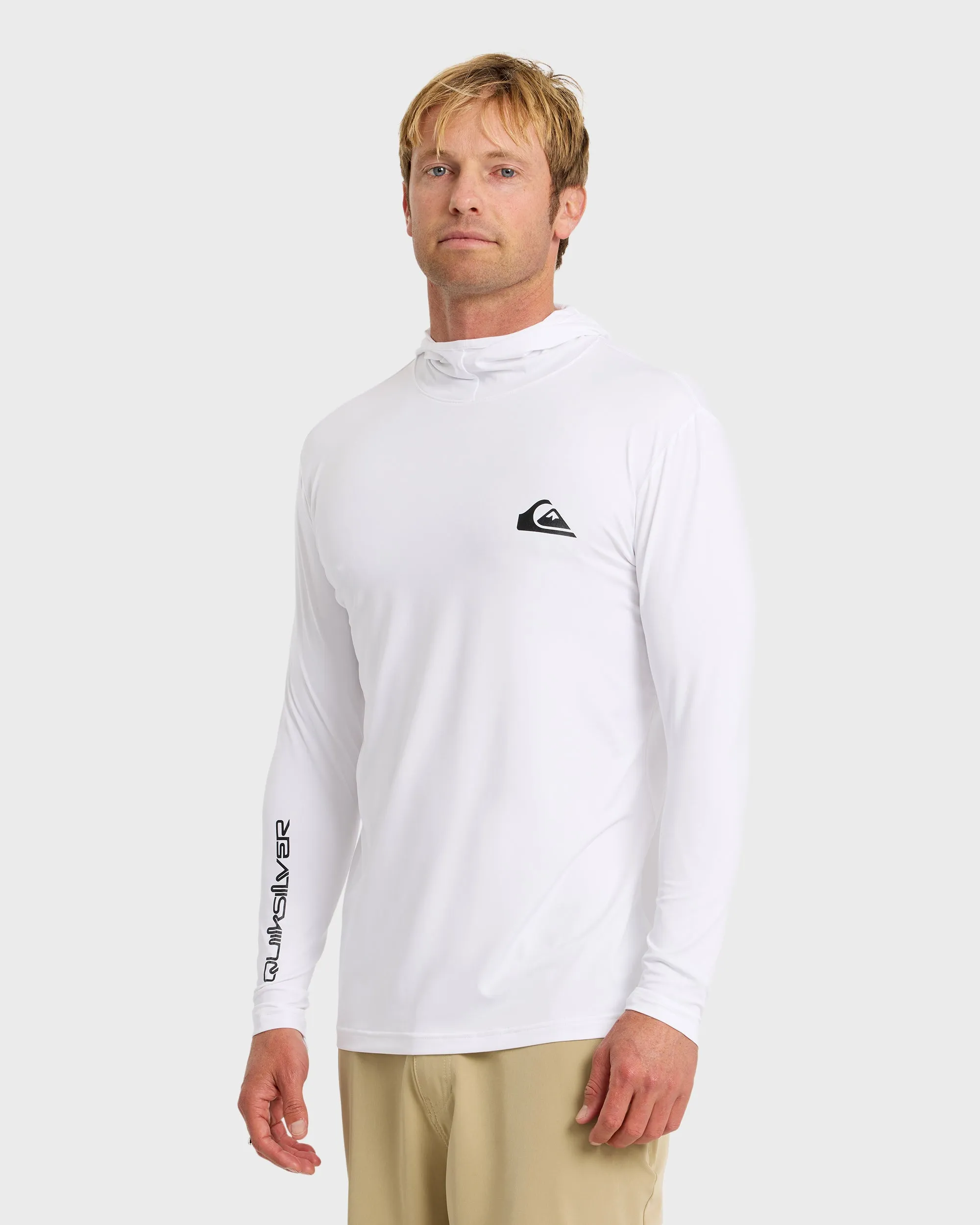 Everyday Hooded Surf Tee - White sold by Quiksilver product image thumbnail 4
