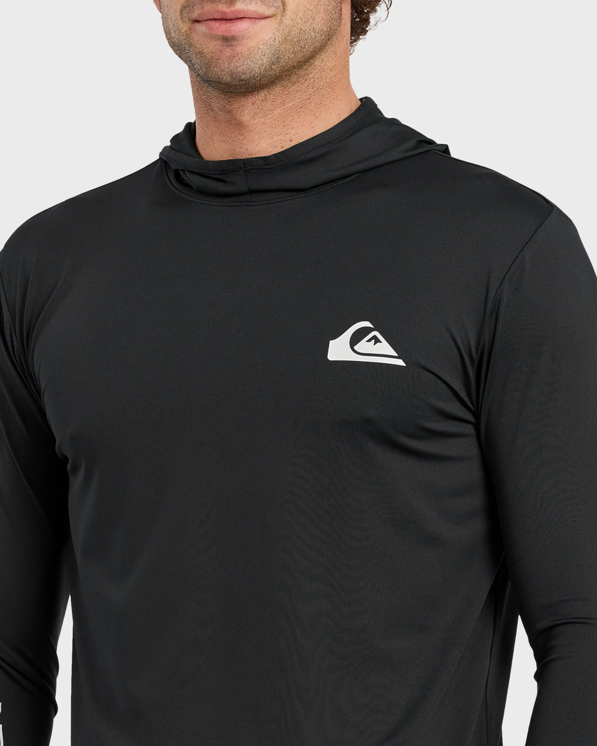 Everyday Hooded Surf Tee - Black sold by Quiksilver product image thumbnail 5