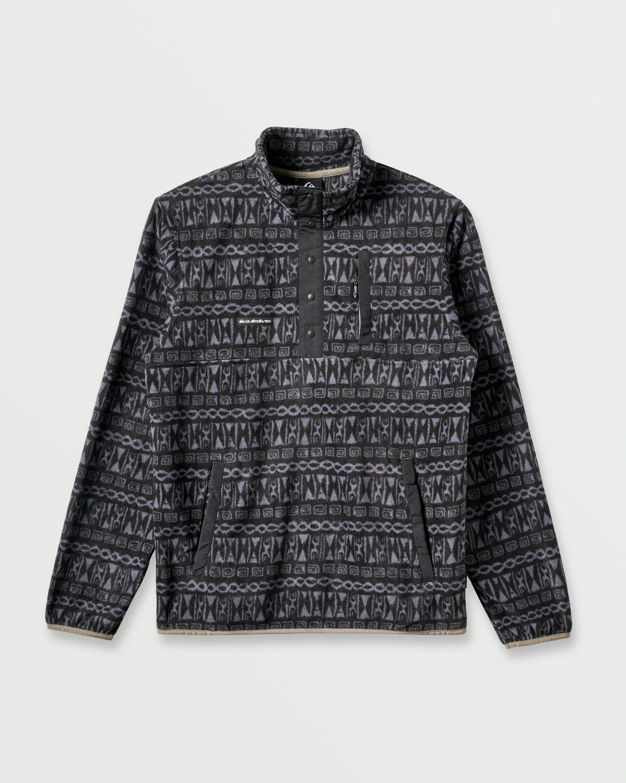 No Destination Technical Pullover Polar Fleece - Graystone sold by Quiksilver product image thumbnail 5