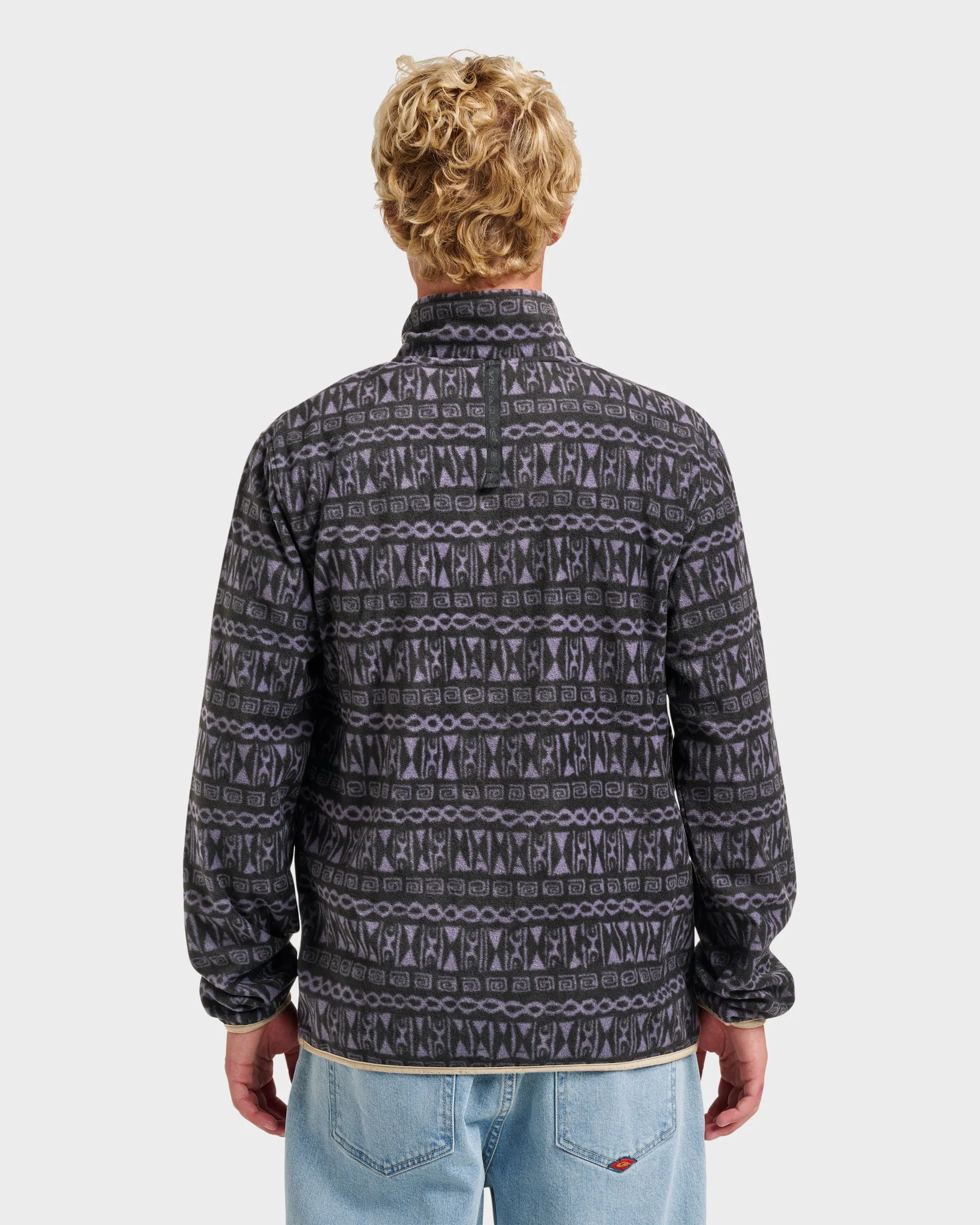 No Destination Technical Pullover Polar Fleece - Graystone sold by Quiksilver product image thumbnail 2