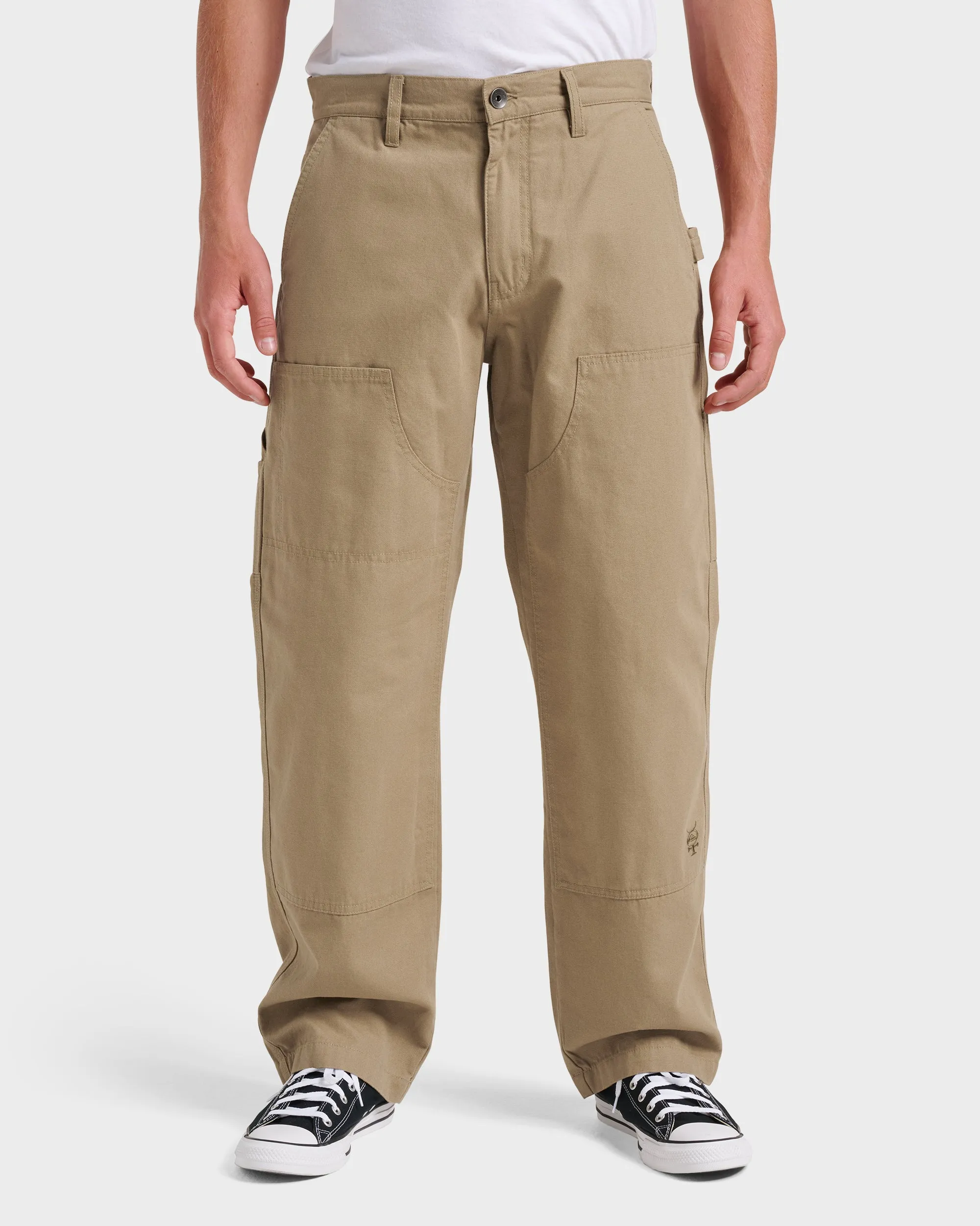 Mercury Carpenter Pants - Deep Khaki sold by Quiksilver product image thumbnail 3