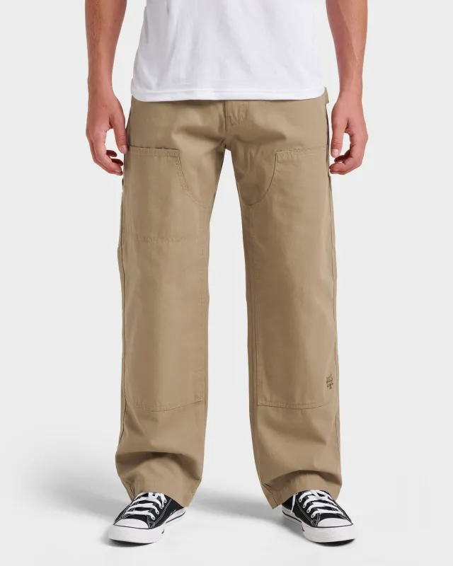 Mercury Carpenter Pants - Deep Khaki sold by Quiksilver