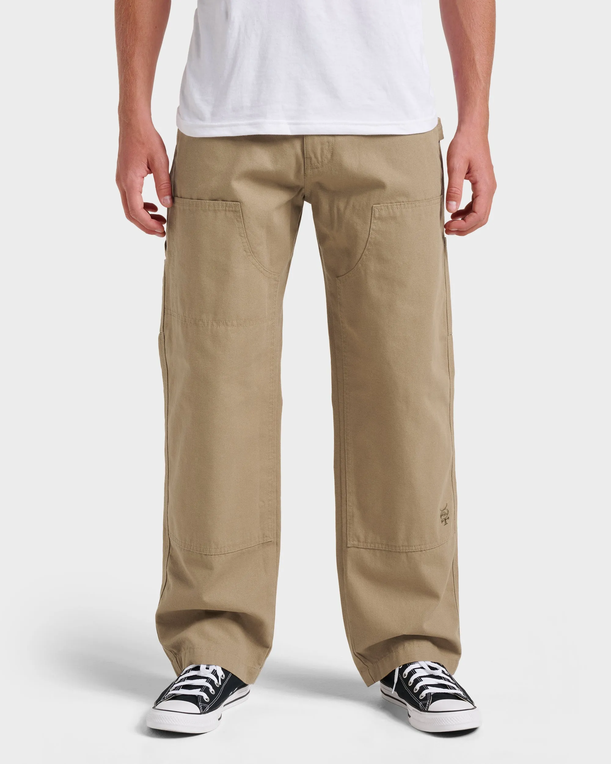 Mercury Carpenter Pants - Deep Khaki sold by Quiksilver