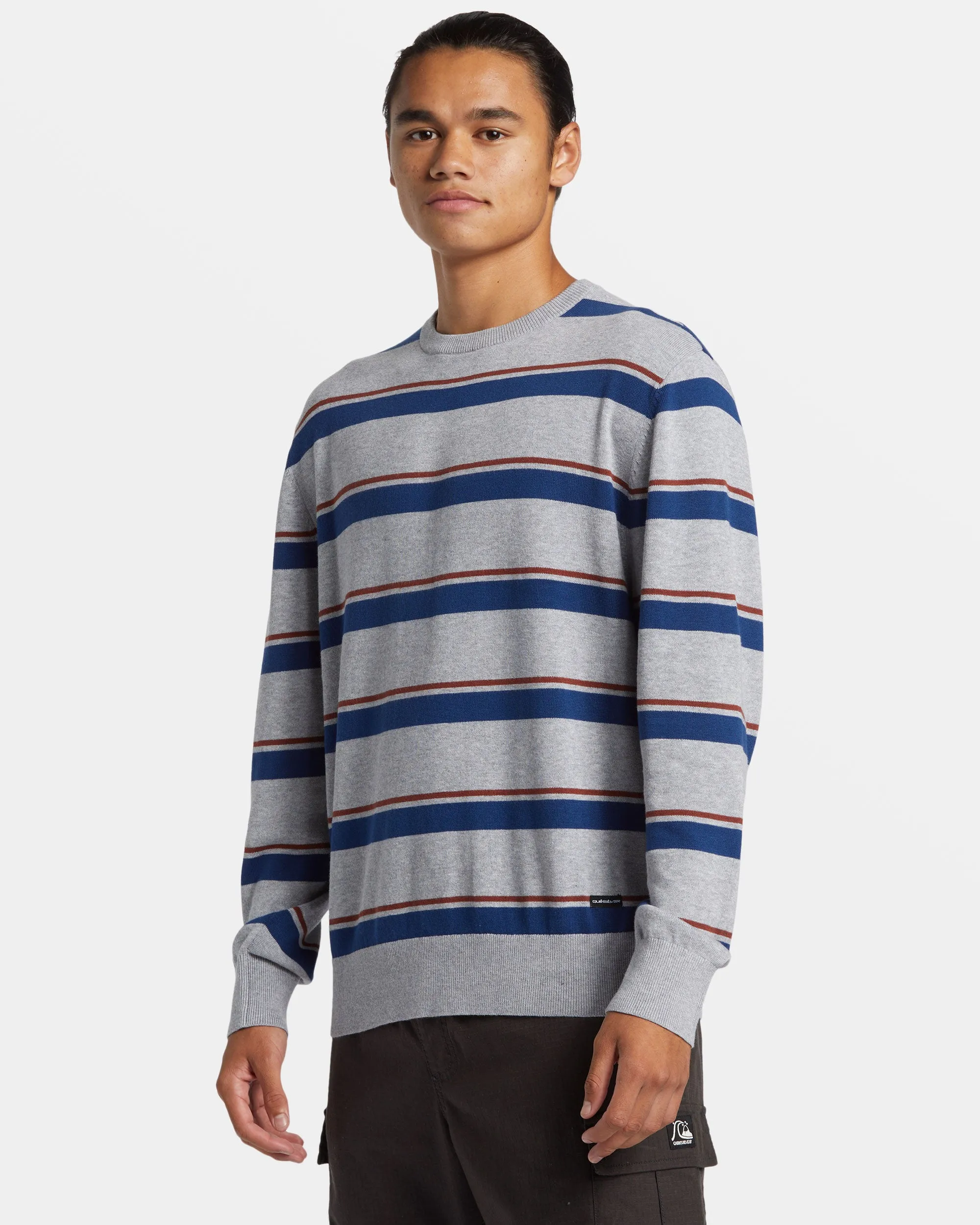 Scott Crewneck Sweatshirt - Scott Crew Htr Grey sold by Quiksilver product image thumbnail 4