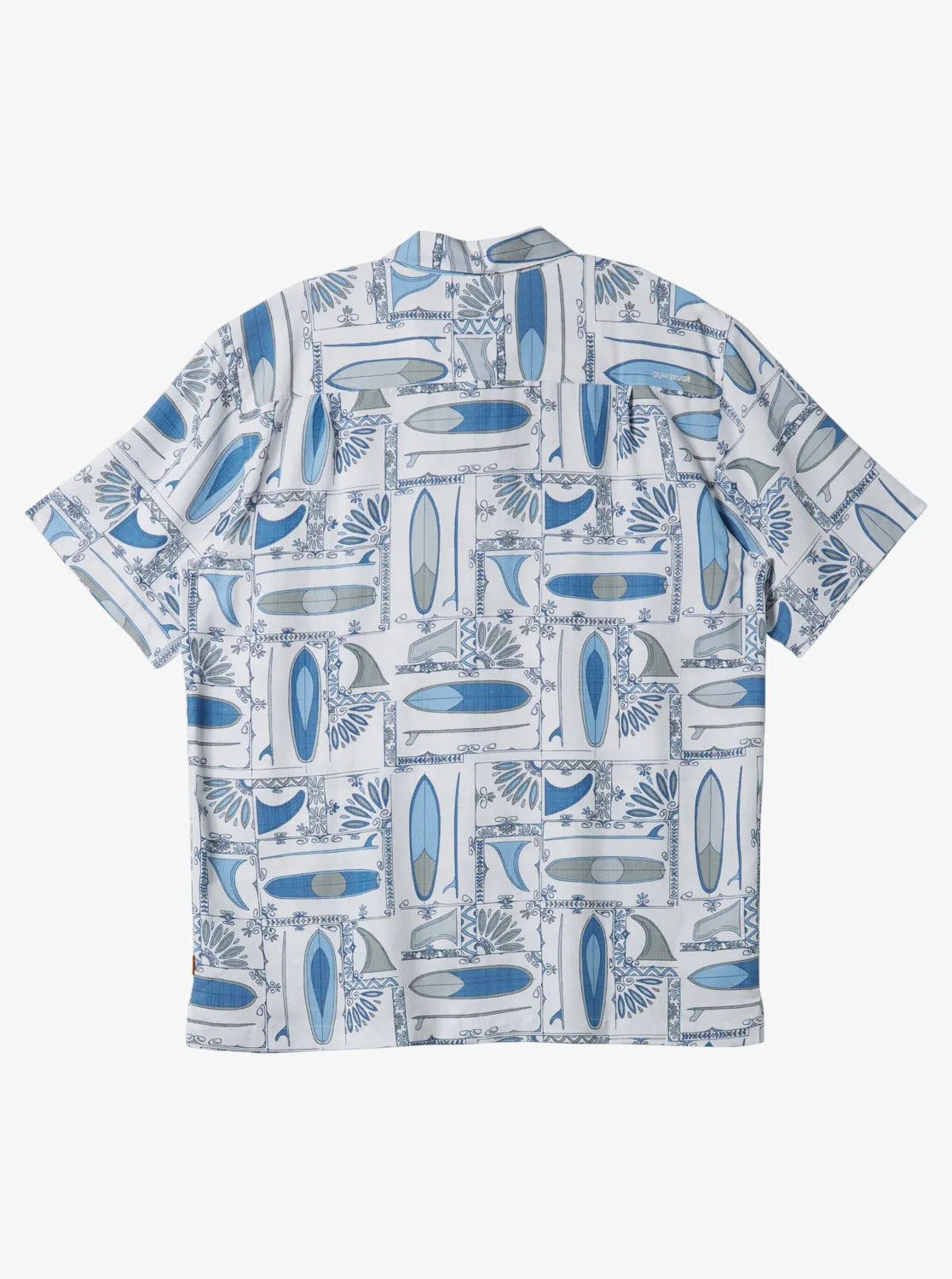 Waterman Long Boards Woven Shirt - White Longboards sold by Quiksilver product image thumbnail 2