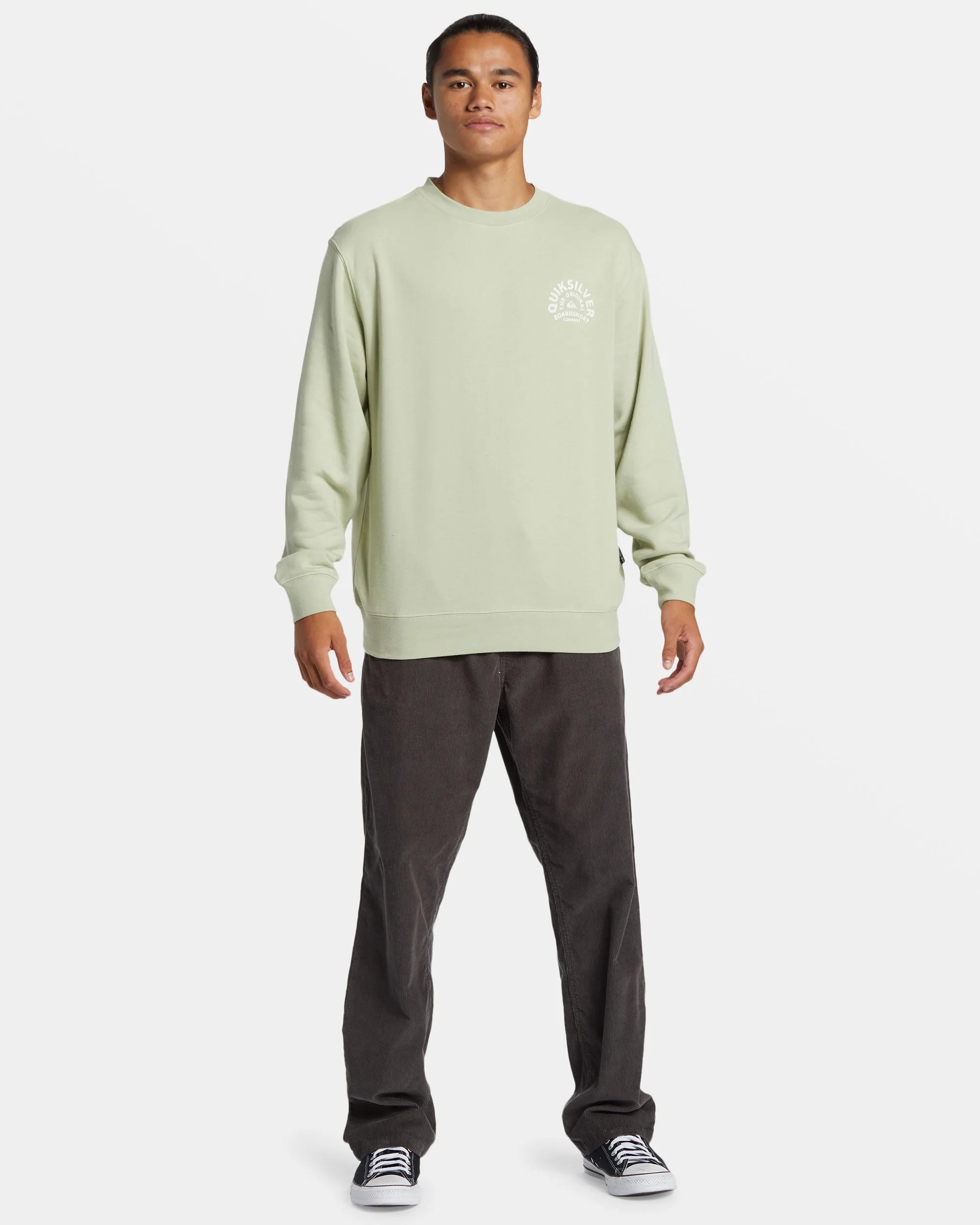 Graphic Crewneck Sweatshirt - Desert Sage sold by Quiksilver product image thumbnail 3