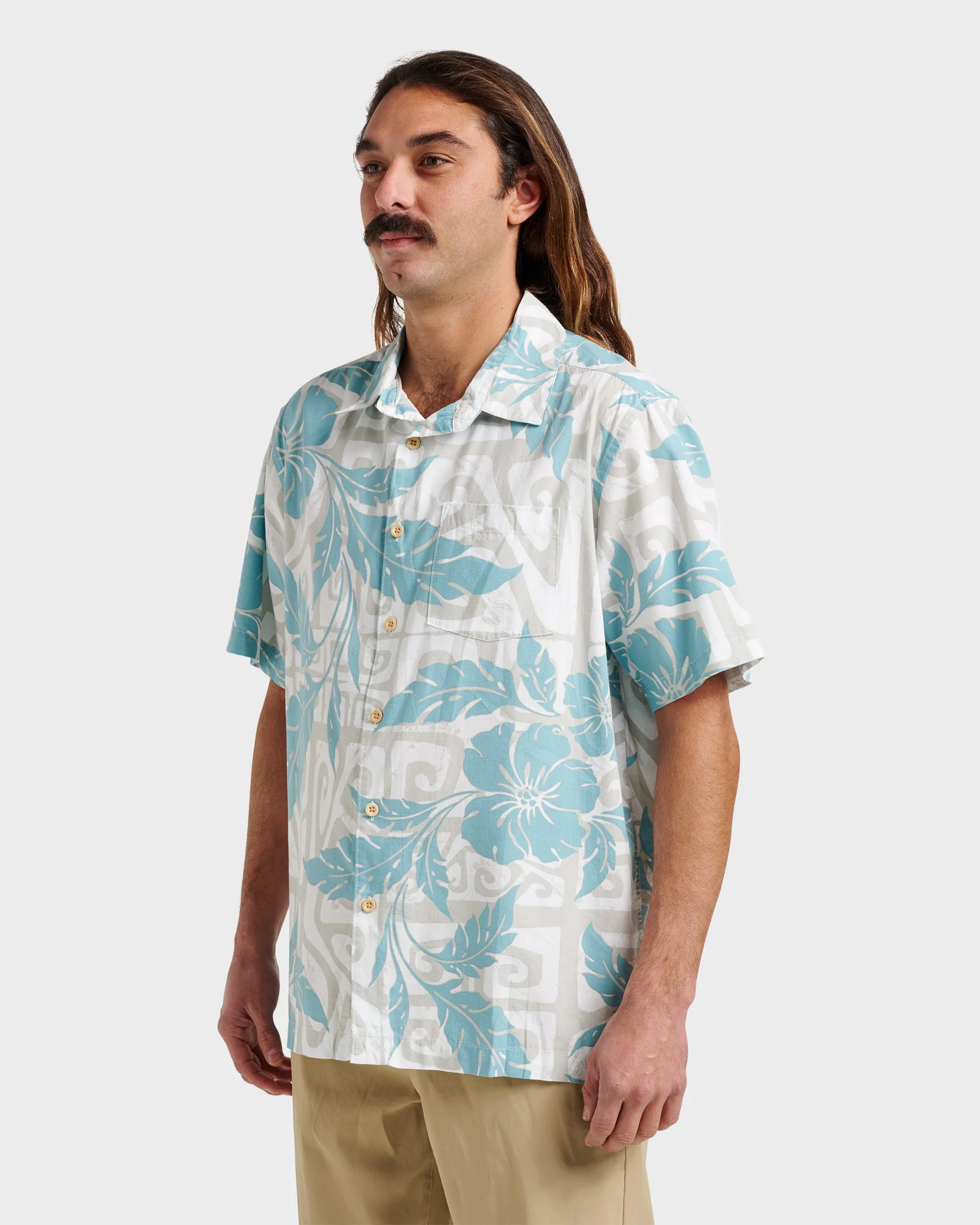 Waterman Beach Shack Shirt - White sold by Quiksilver product image thumbnail 3