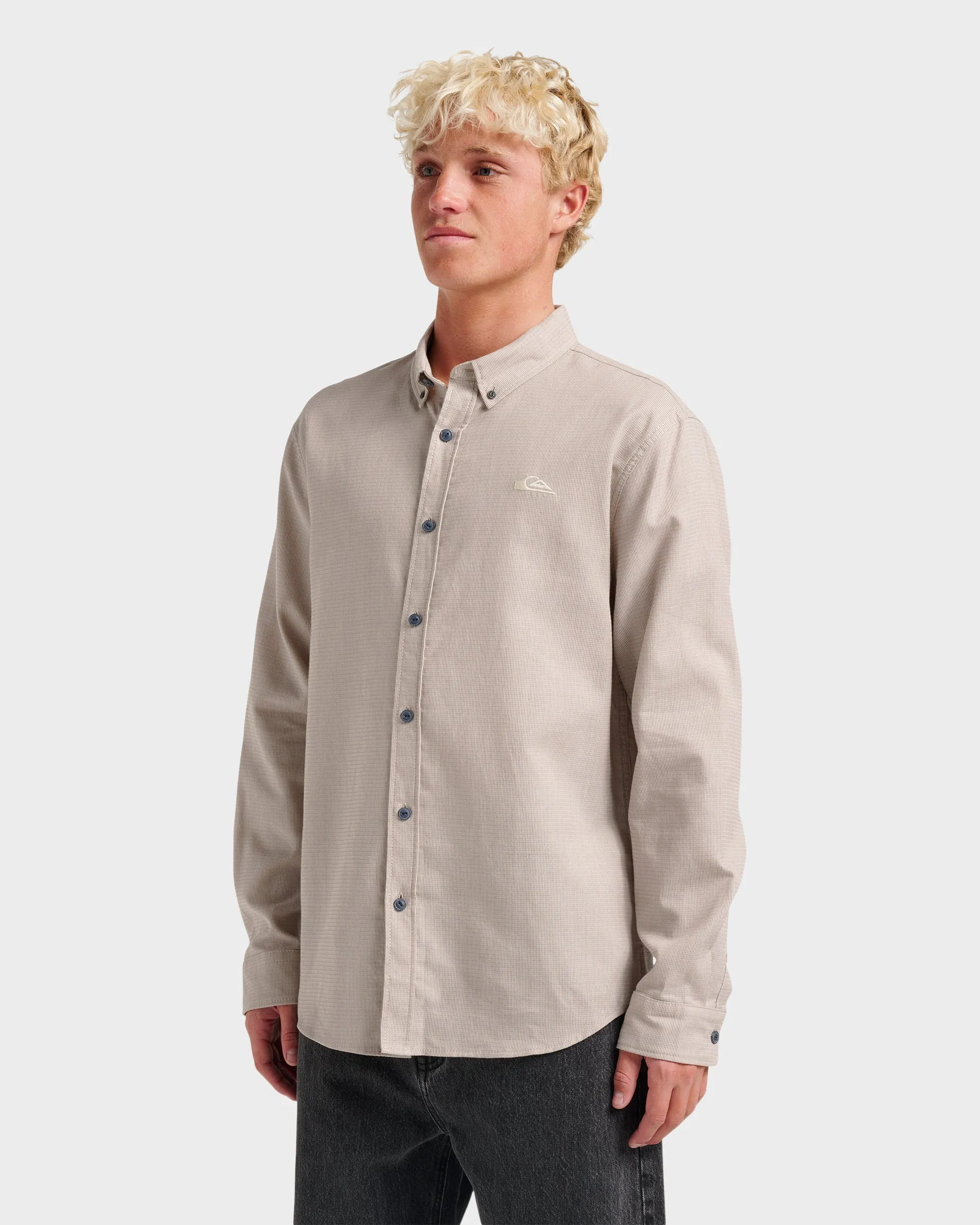 Hub Long Sleeve Shirt - Moonstruck sold by Quiksilver product image thumbnail 3