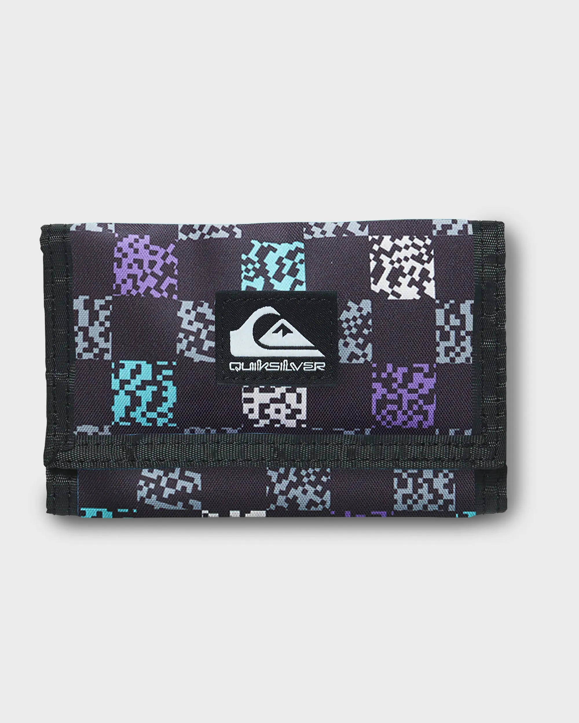 Everydaily Trifold Wallet - Aqua/Black sold by Quiksilver