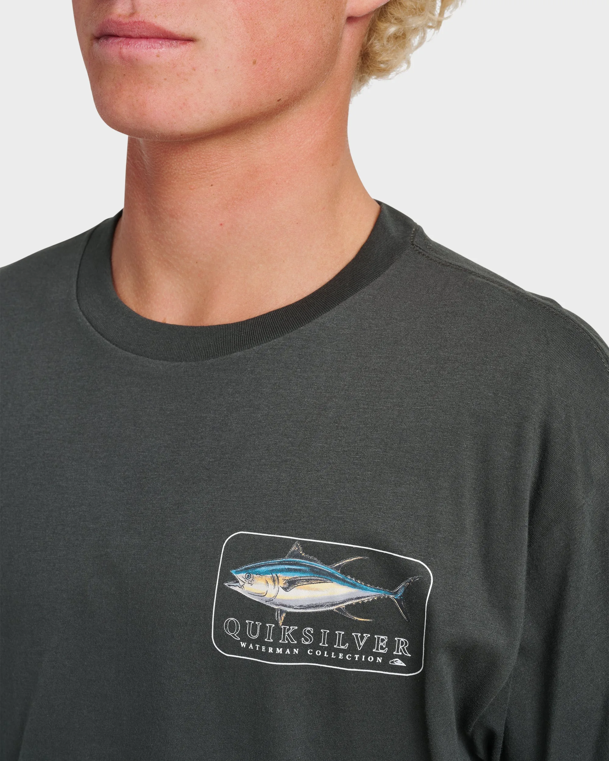 Waterman Yellowfinner Classic T-shirt - Phantom sold by Quiksilver product image thumbnail 4