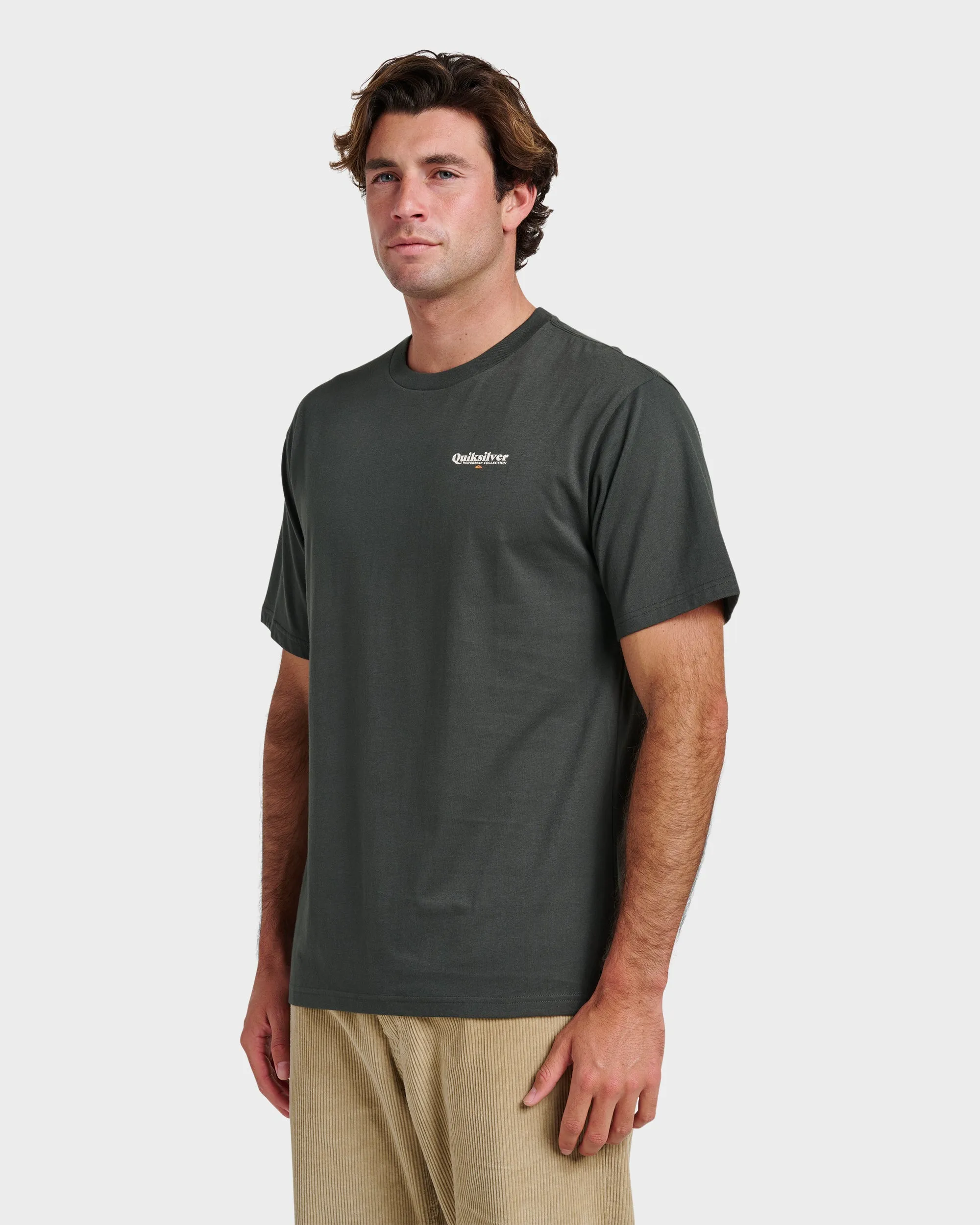Waterman Adventures Classic T-shirt - Phantom sold by Quiksilver product image thumbnail 3