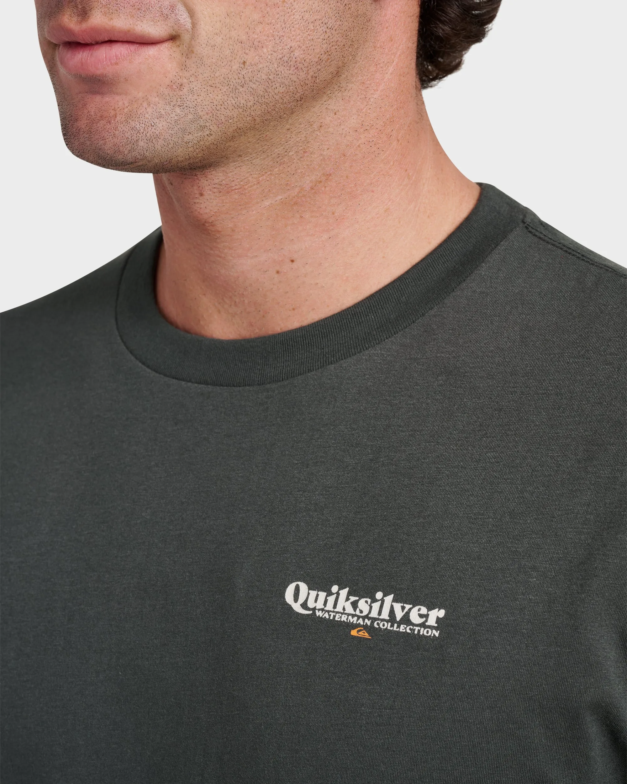 Waterman Adventures Classic T-shirt - Phantom sold by Quiksilver product image thumbnail 4