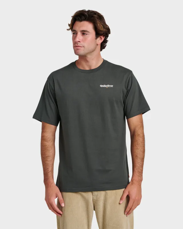 Waterman Adventures Classic T-shirt - Phantom sold by Quiksilver