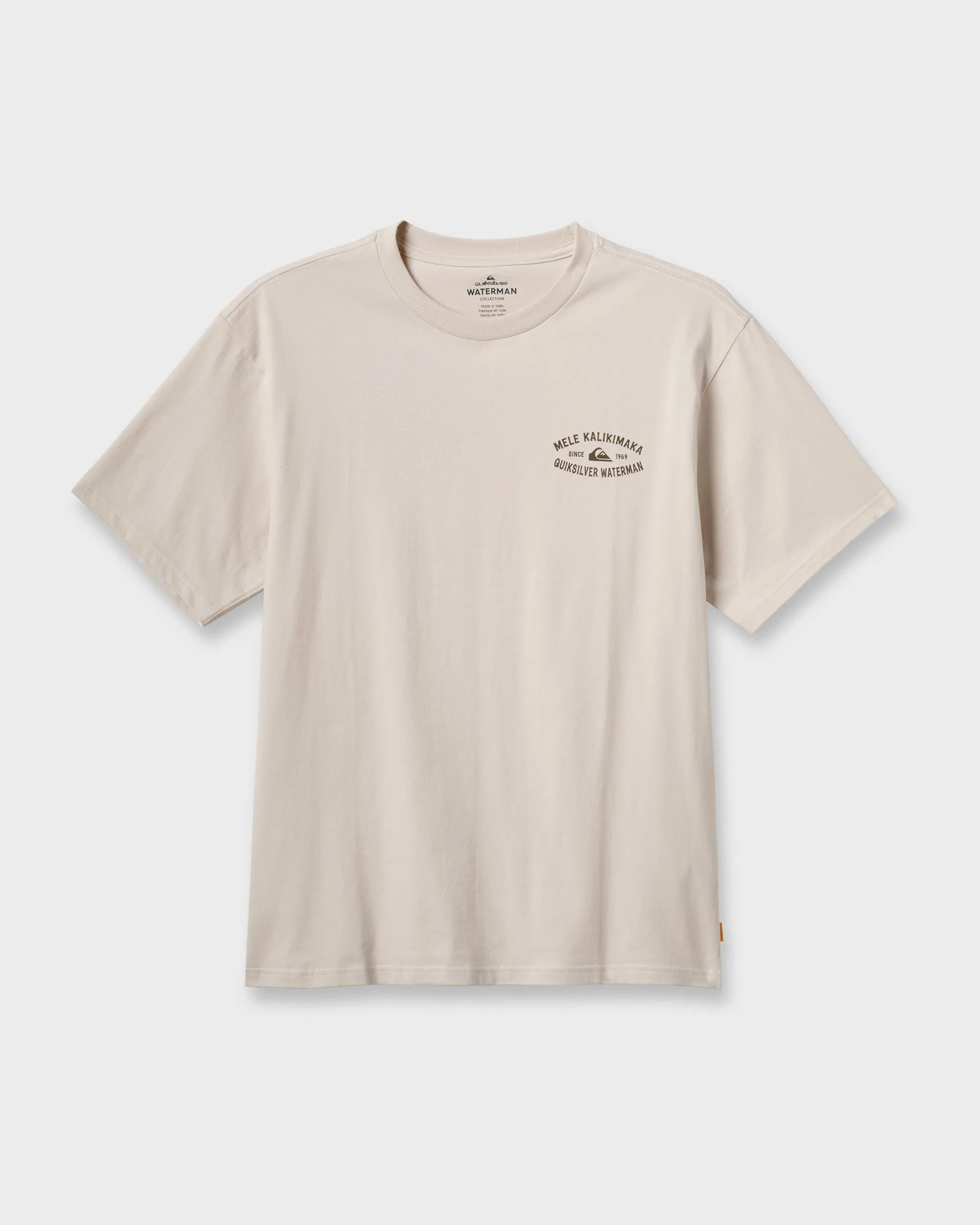 Waterman Tiki Holiday Classic T-shirt - Moonbeam sold by Quiksilver product image thumbnail 5